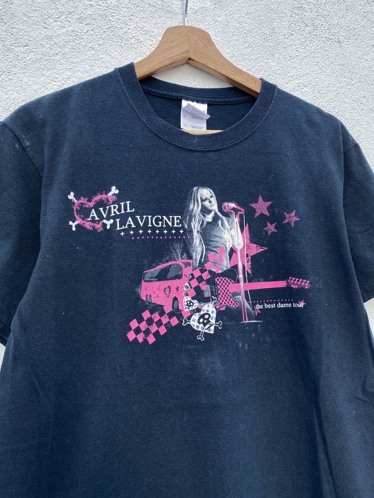 Band Tees Vintage Avril Lavigne The Best Damn Tour 2008 Size US S / EU 44-46 / 1 - 8 Thumbnail
