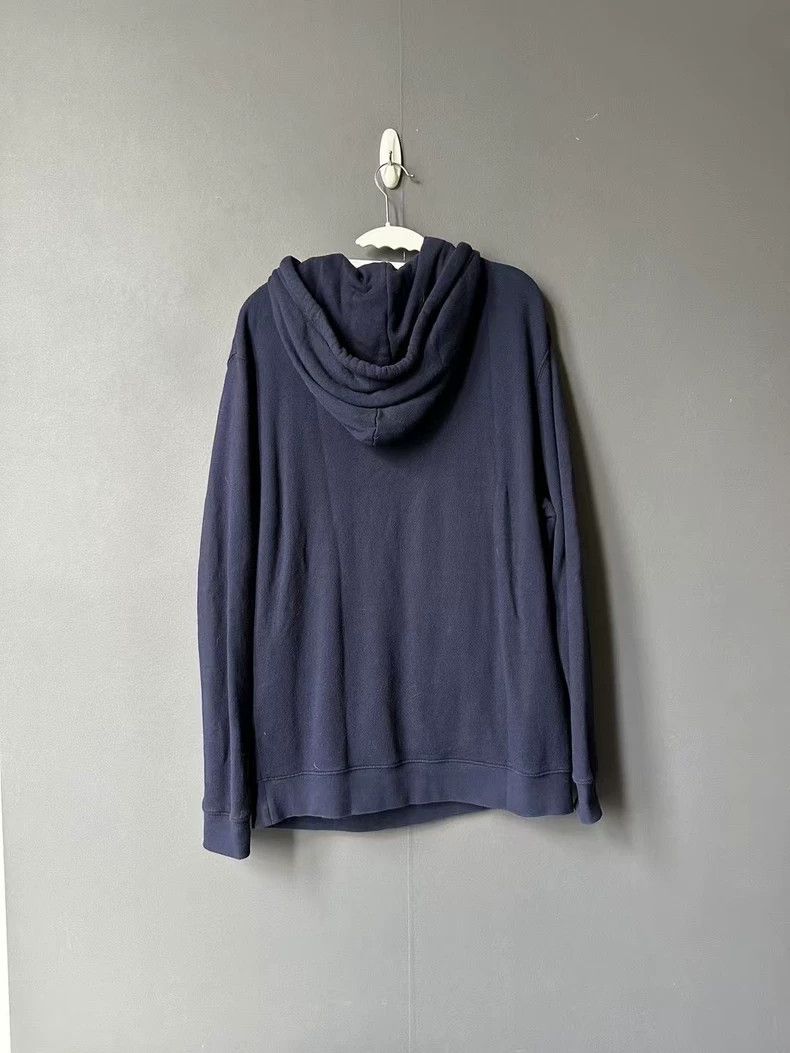 Loewe LOEWE Dark blue embroidered logo hoodie Size L / US 10 / IT 46 - 2 Thumbnail
