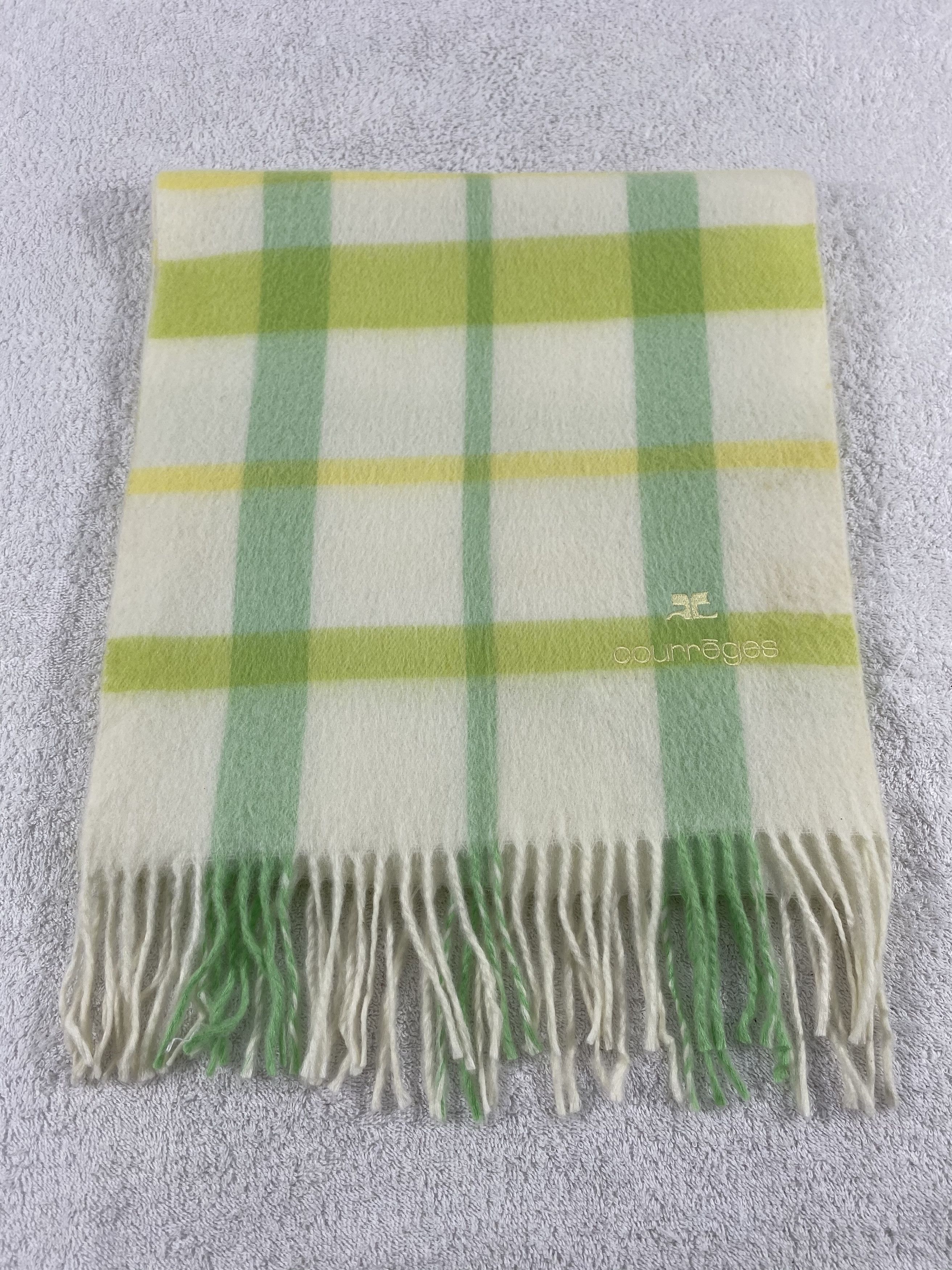 Courreges Vintage Courreges Scarf/Muffler/Neckwear MF673 Size ONE SIZE - 2 Thumbnail