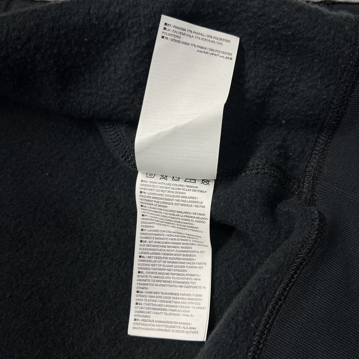 Nike Nike Sweatshirt Black Full Zip Mock Neck Swoosh Turkey Made Size US M / EU 48-50 / 2 - 10 Thumbnail