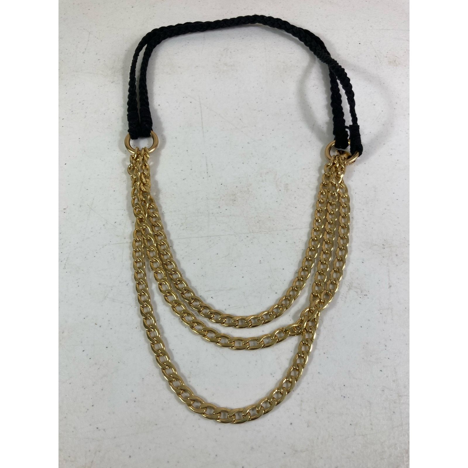 Other Bohemian Chunky Womens Chain Necklace Trendy Bold Fashion Size ONE SIZE - 2 Thumbnail