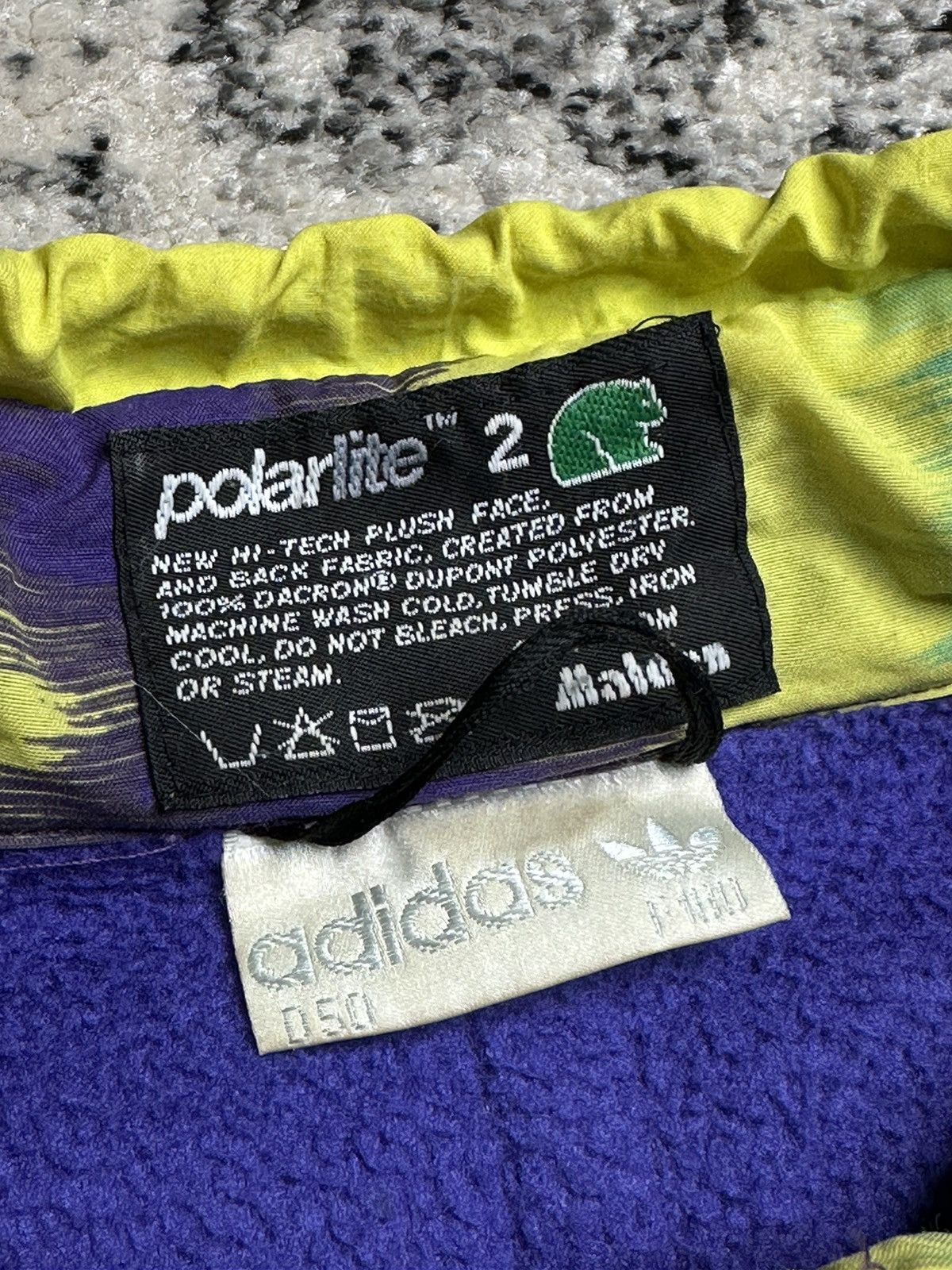 Adidas Vintage Adidas polarlite Trekking fleece Streetwear 90 rare Size US M / EU 48-50 / 2 - 6 Thumbnail
