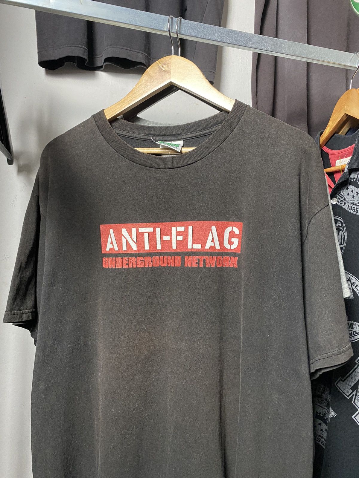Band Tees × Vintage Vintage Anti Flag Size US XL / EU 56 / 4 - 2 Thumbnail