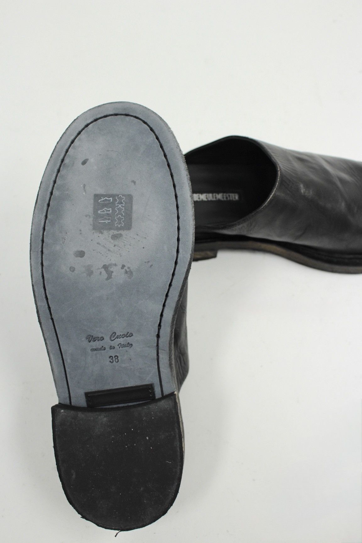 Ann Demeulemeester S/S17 Ann Demeulemeester Glace Nero Washed Convertible Boots Size US 8 / IT 38 - 5 Thumbnail