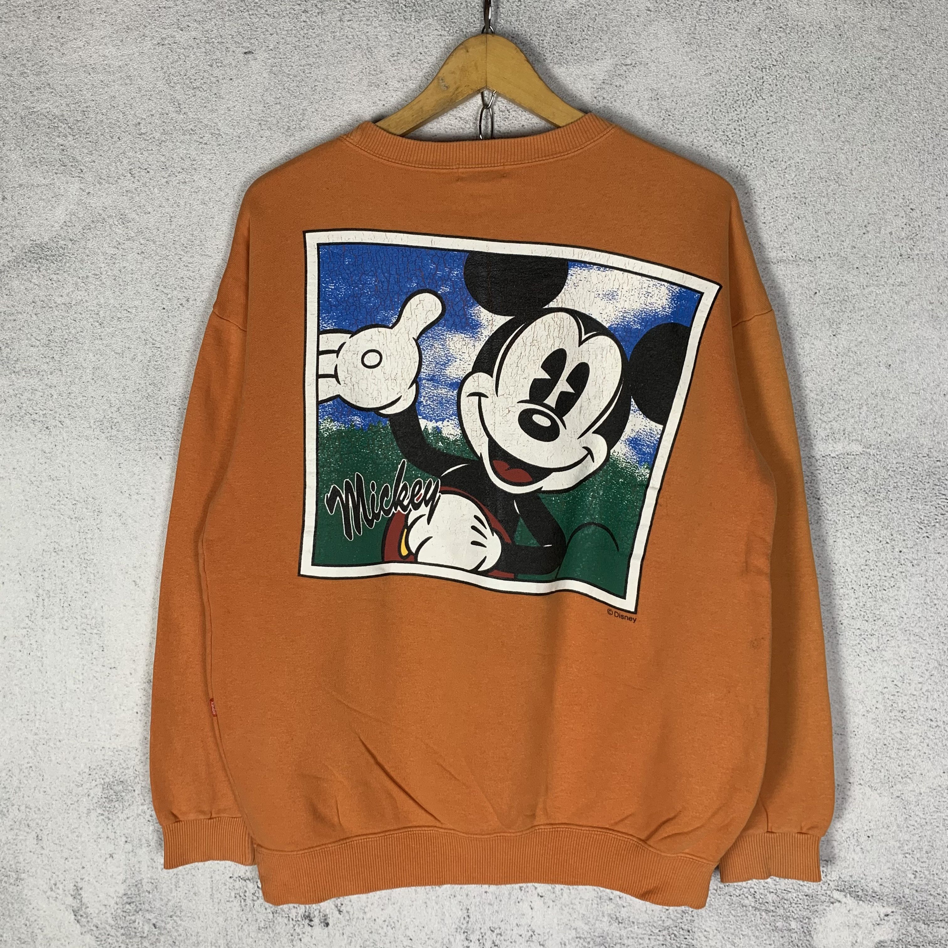 Disney Vintage Mickey Mouse Disney Sweatshirt Crewneck Size US M / EU 48-50 / 2 - 1 Thumbnail
