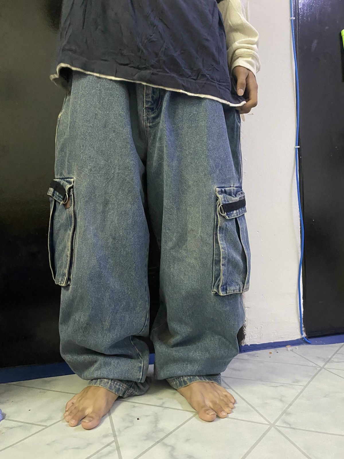 Other × Vintage first down cargo baggy pants Size US 36 / EU 52 - 3 Thumbnail