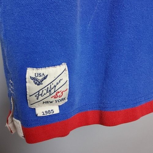 Tommy Hilfiger Tommy Hilfiger Polo Shirt Size XL Red Blue Size US XL / EU 56 / 4 - 7 Thumbnail
