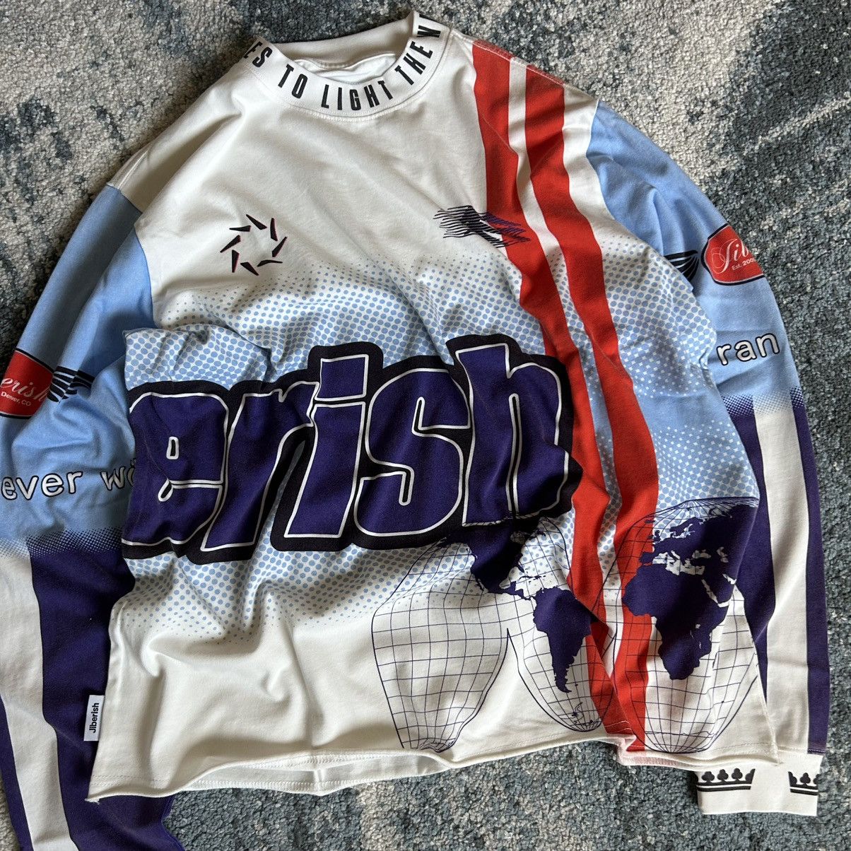 Jiberish COTTON MiDWEiGHT MX MOTOCROSS DiRTBiKE DENVER COLORADO USA Size US L / EU 52-54 / 3 - 13 Thumbnail