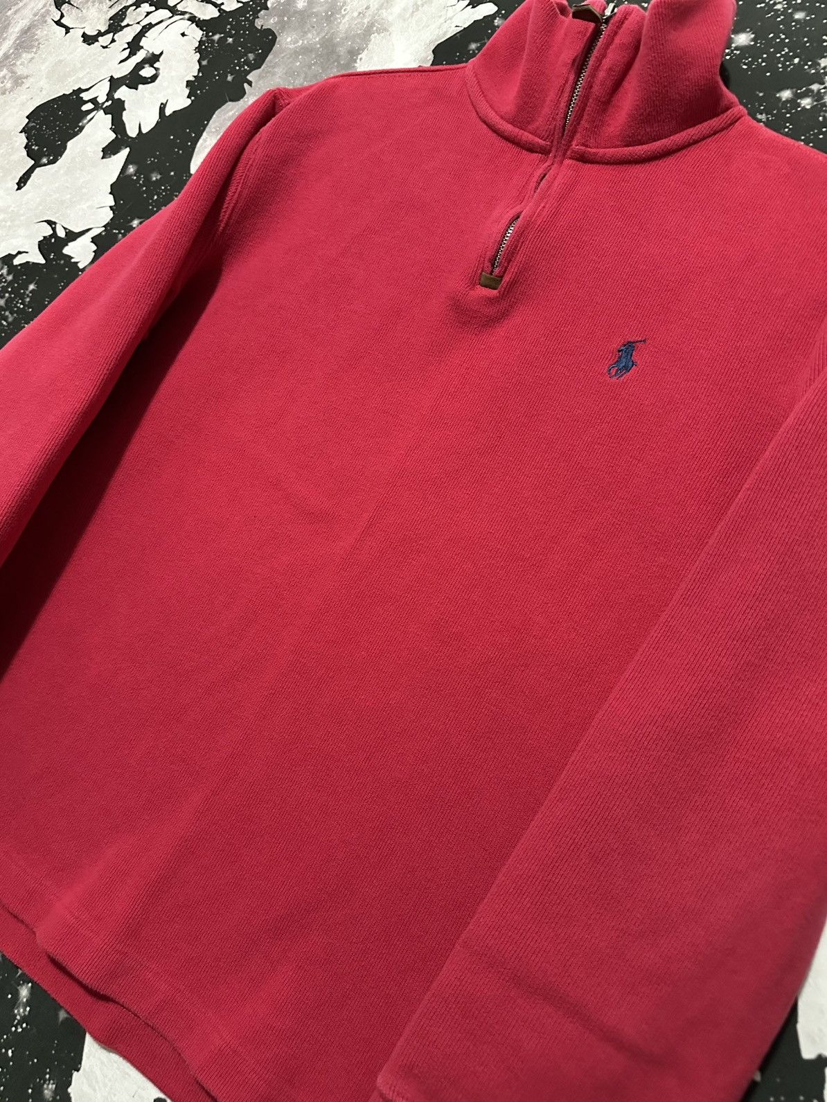 Polo Ralph Lauren Polo Ralph Lauren Quarter Zip Sweater Size US M / EU 48-50 / 2 - 2 Thumbnail