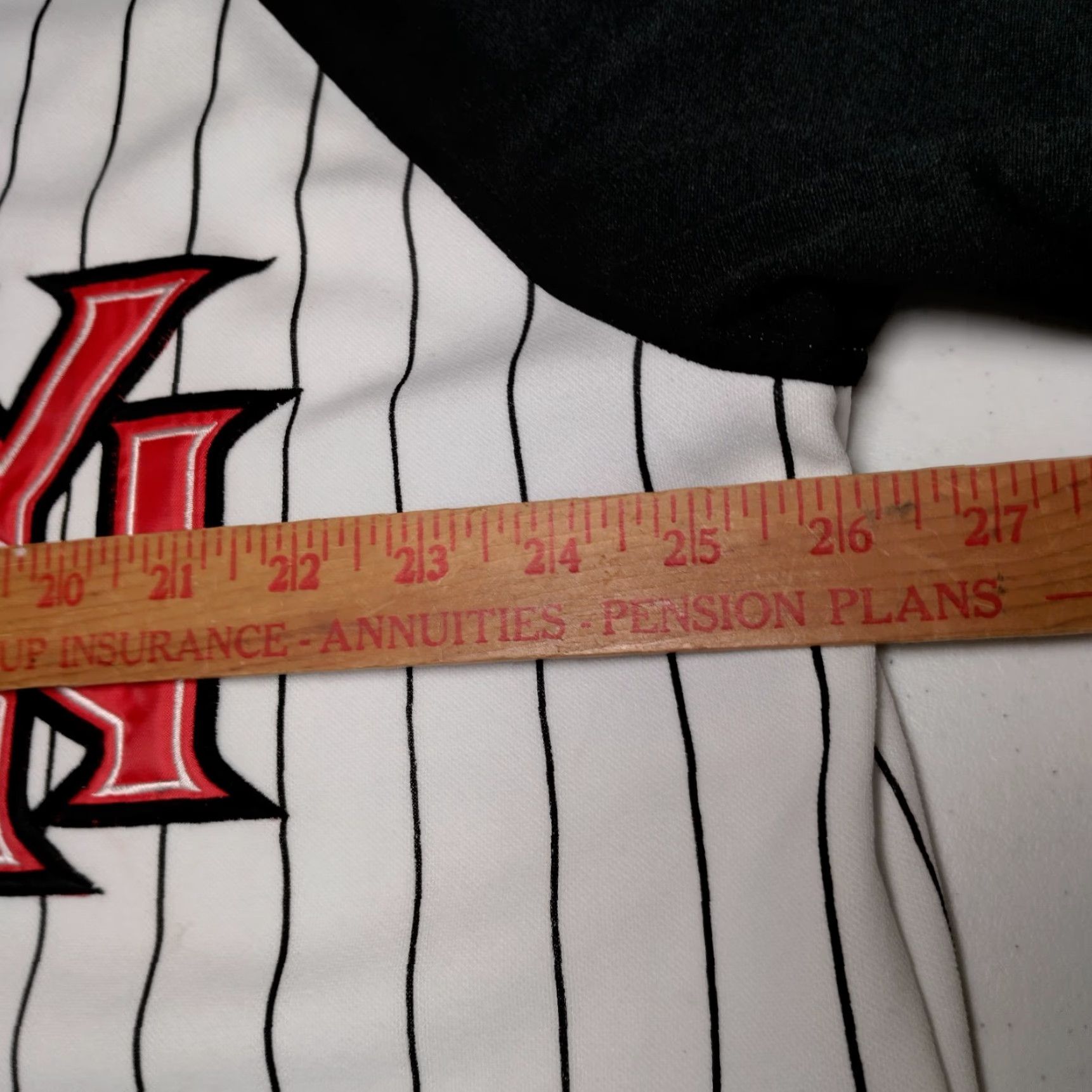 Vintage VINTAGE Orange County Choppers New York Shirt XL Baseball Jersey Motorcycle Pinstripe Size US XL / EU 56 / 4 - 6 Thumbnail