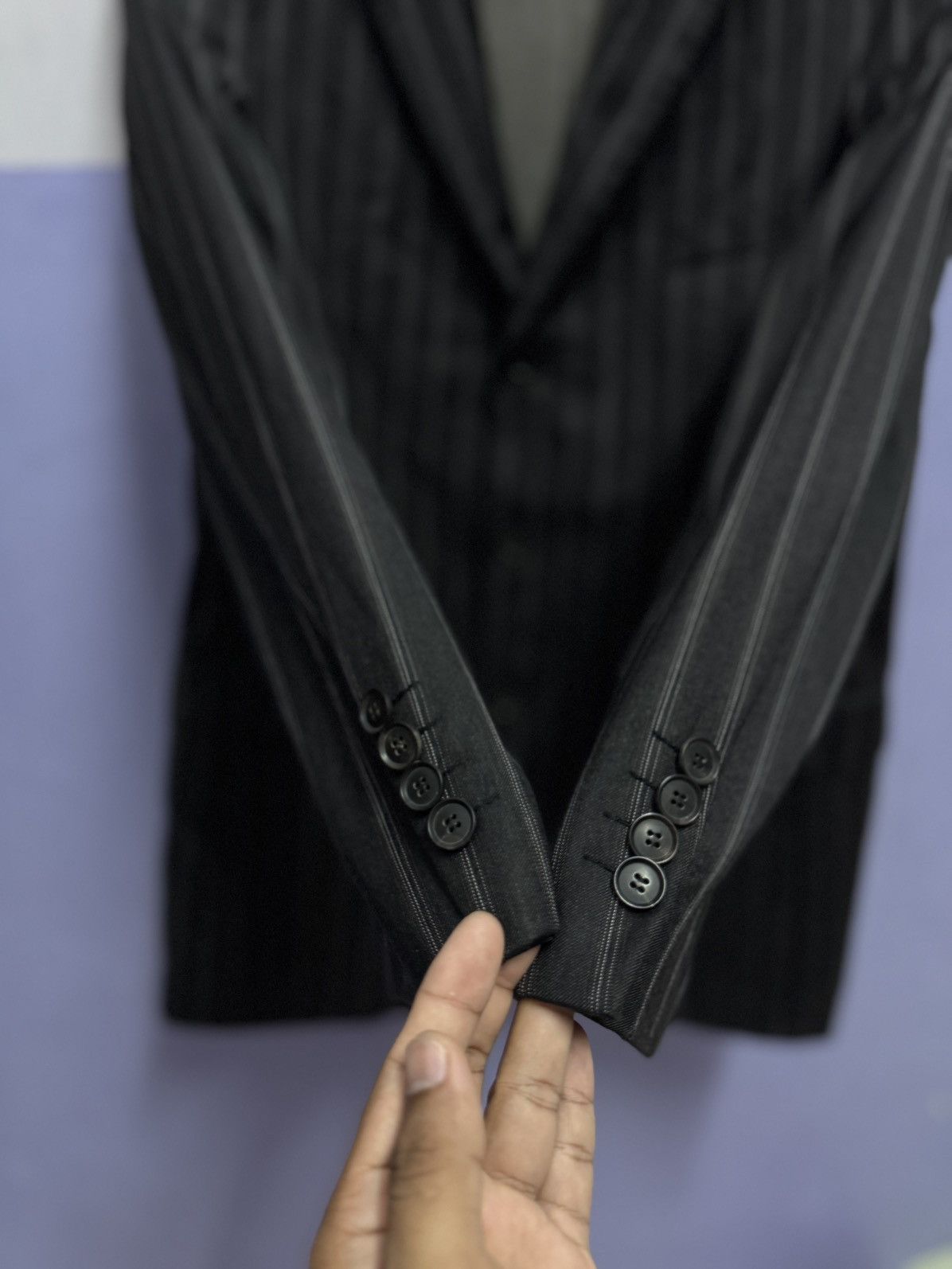 Loro Piana Loro Piana x Hugo Boss Stripe Blazer Size US M / EU 48-50 / 2 - 7 Thumbnail