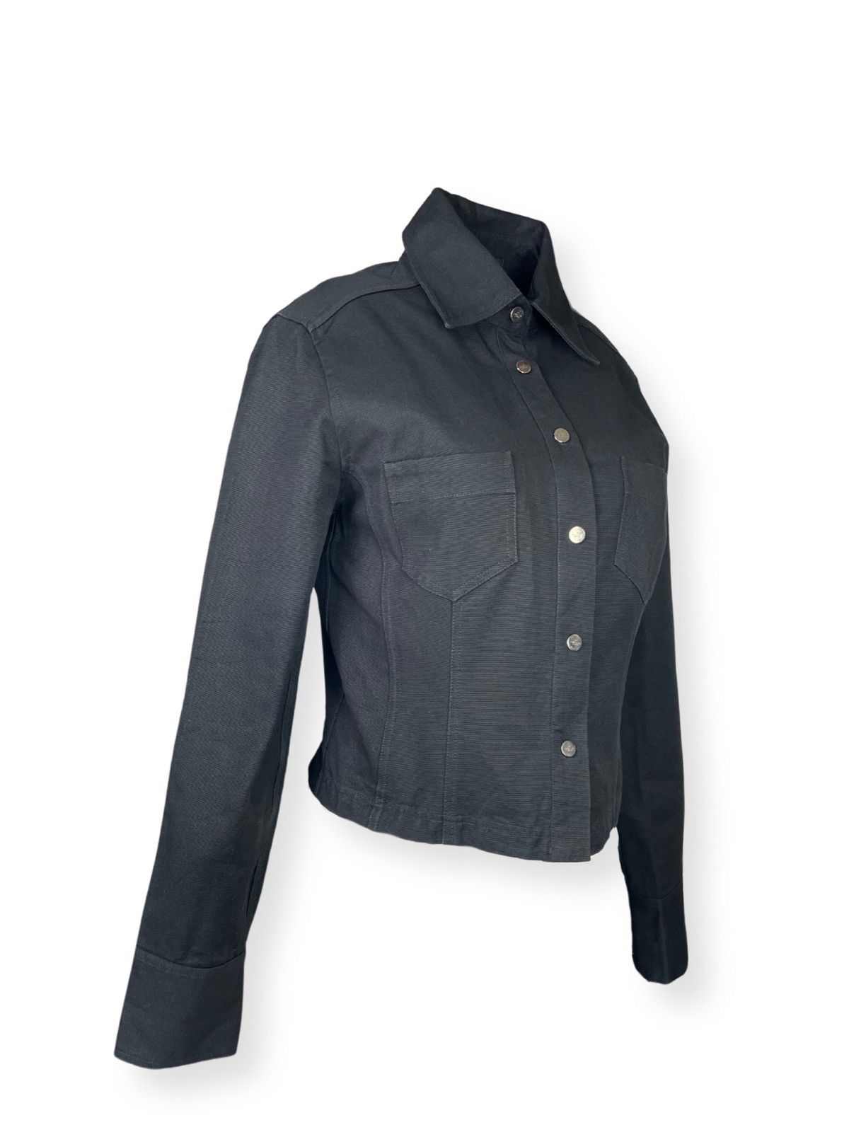 Gucci Gucci Vintage 90s Archived Crop Denim Jacket Size S / US 4 / IT 40 - 4 Thumbnail