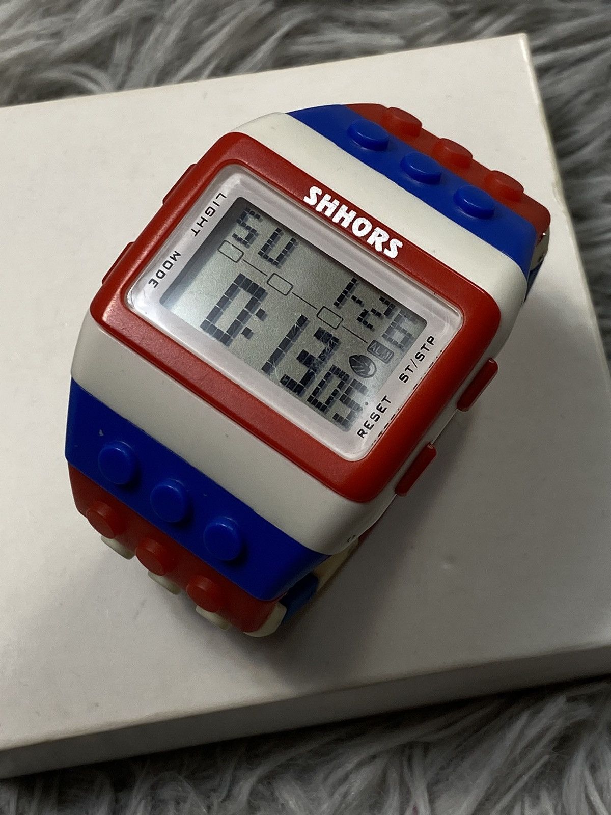 LEGO SHHORS Digital Watch Retro Lego Style | Japanese Brand Size ONE SIZE - 4 Thumbnail