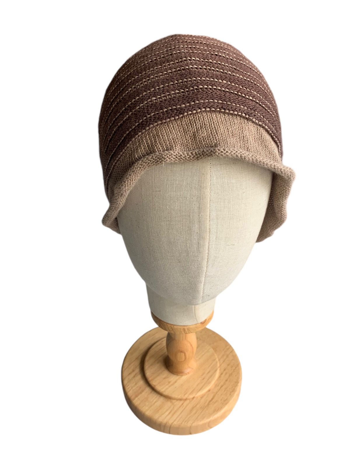 Japanese Brand Punk Bondage Style Big Watch Knitted Long Beanie Hats Size ONE SIZE - 7 Thumbnail