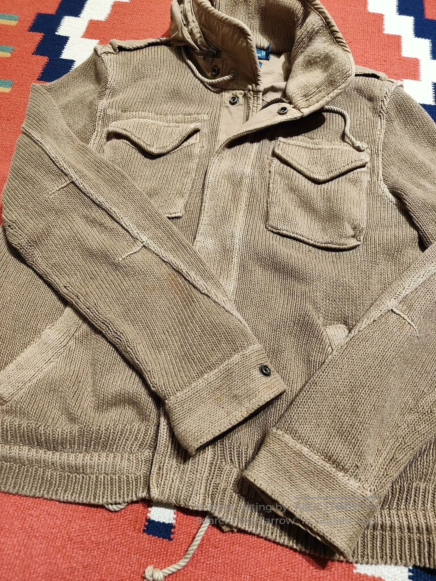 RRL Ralph Lauren Heavyweight Knit Jacket by Ralph Lauren. Size US L / EU 52-54 / 3 - 6 Thumbnail