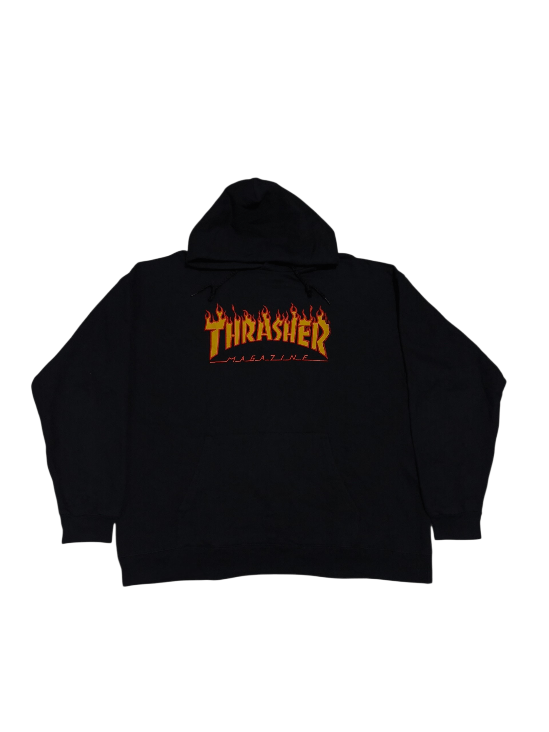 Thrasher Vintage thrasher hoodie 90s Size US XL / EU 56 / 4 - 1 Thumbnail