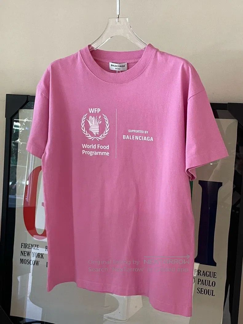Balenciaga Balenciaga Pink wp series short-sleeve size S Size US S / EU 44-46 / 1 - 1 Thumbnail