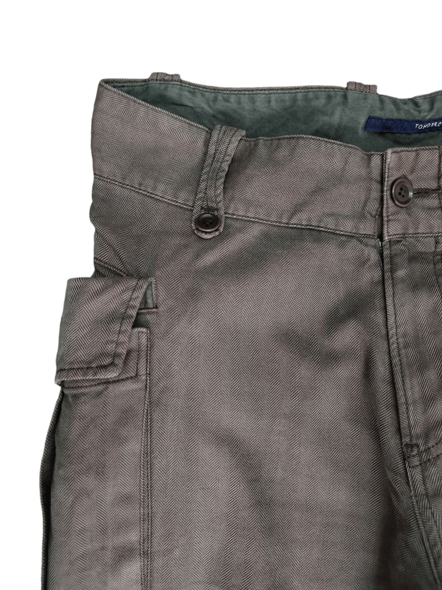 Tomorrowland Tomorrowland Japan Hbt Side Cargo Pants WWII Inspired 60s Size US 31 - 4 Thumbnail