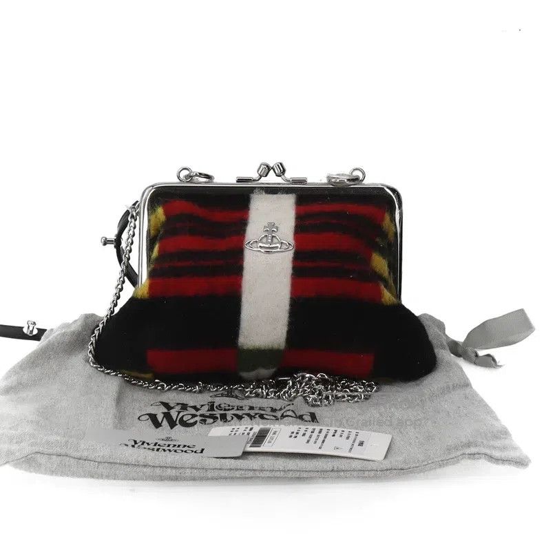 Vivienne Westwood Vivienne Westwood size os Silver Framed Top Handle Removabl Size ONE SIZE - 5 Thumbnail