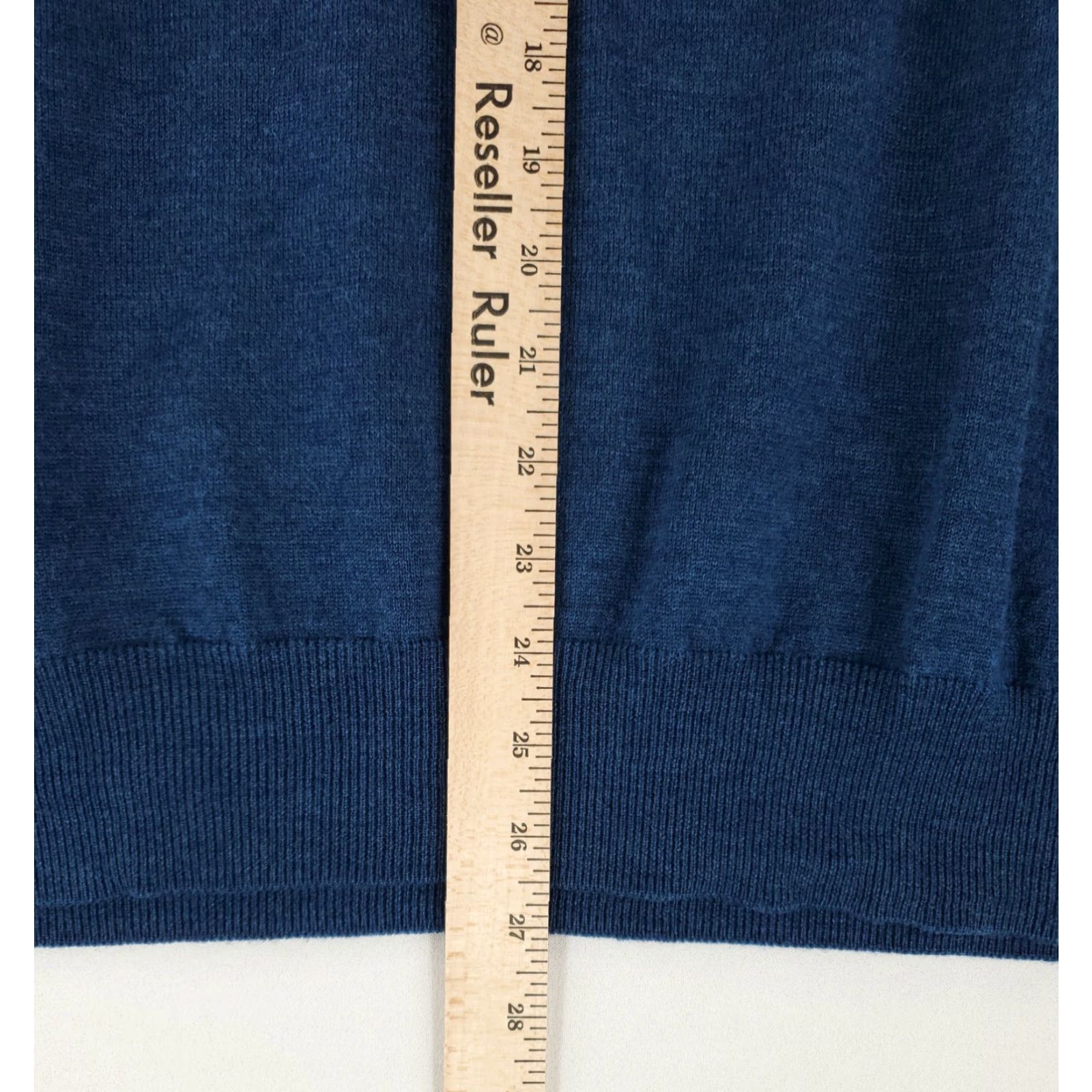 Peter Millar Peter Millar 100% Merino Wool 1/4 Zip Sweater Vest Blue Mens XL Size US XL / EU 56 / 4 - 6 Thumbnail