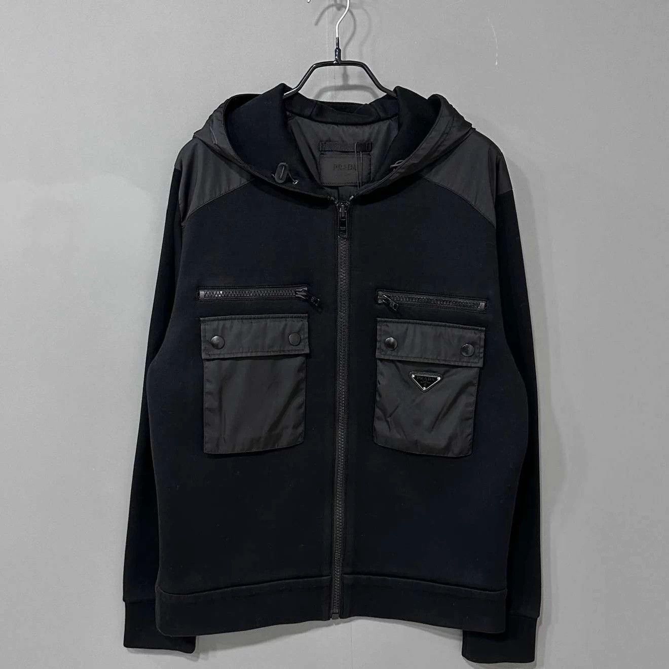 Prada PRADA NYLON TRIANGLE LOGO JACKET 99 NEW XL Size US XL / EU 56 / 4 - 1 Thumbnail