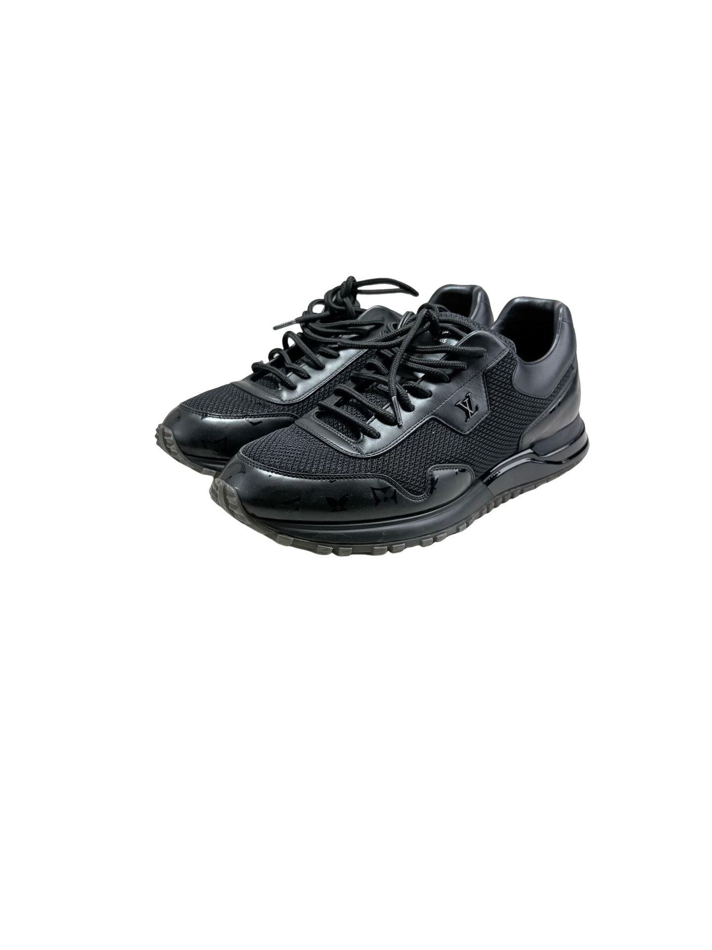 Louis Vuitton Louis Vuitton Run Away Black Sneakers 7.5 Size US 8.5 / EU 41-42 - 1 Thumbnail