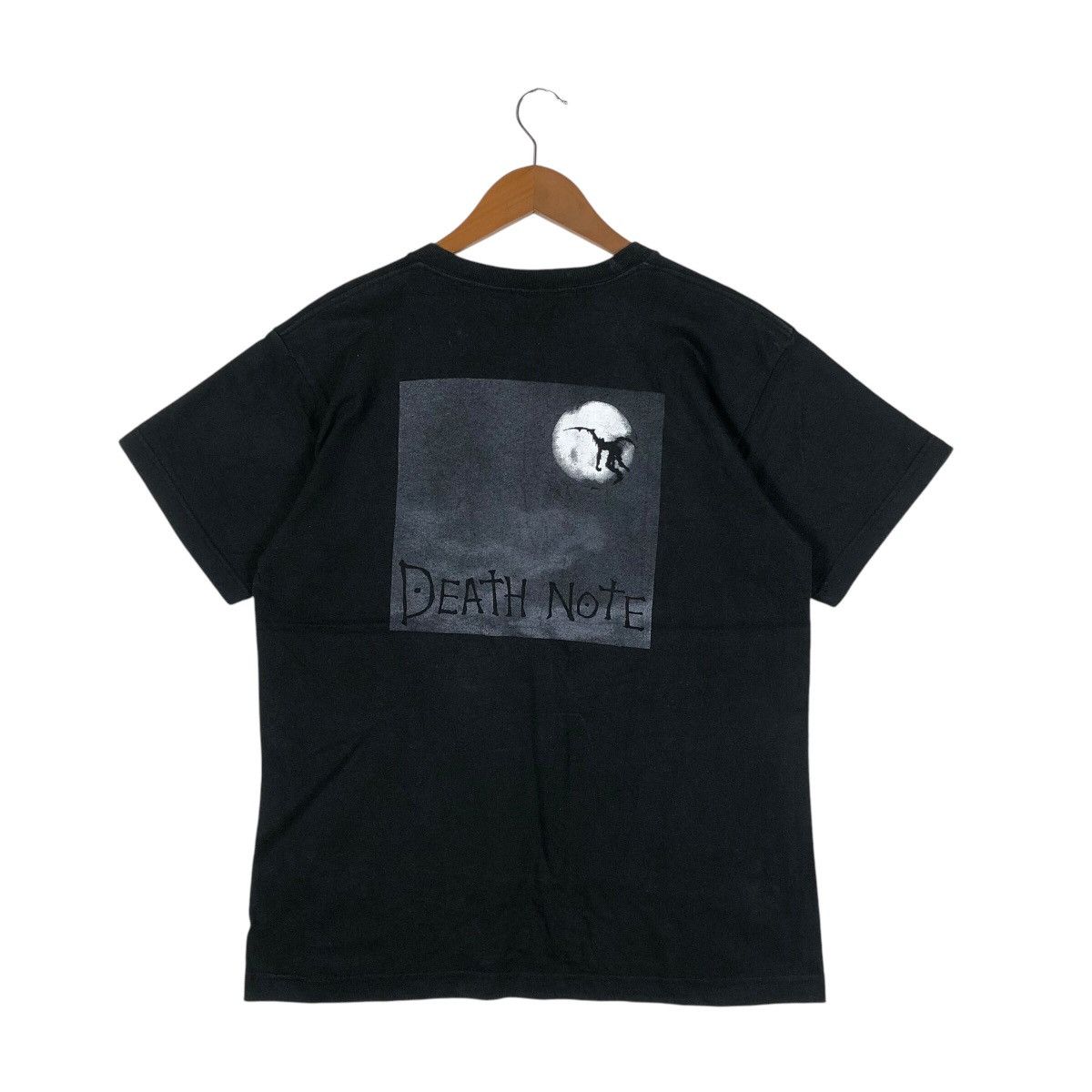 Vintage DEATH NOTE Ryuk Silhouette Shadow Anime T-Shirt Size US M / EU 48-50 / 2 - 5 Thumbnail