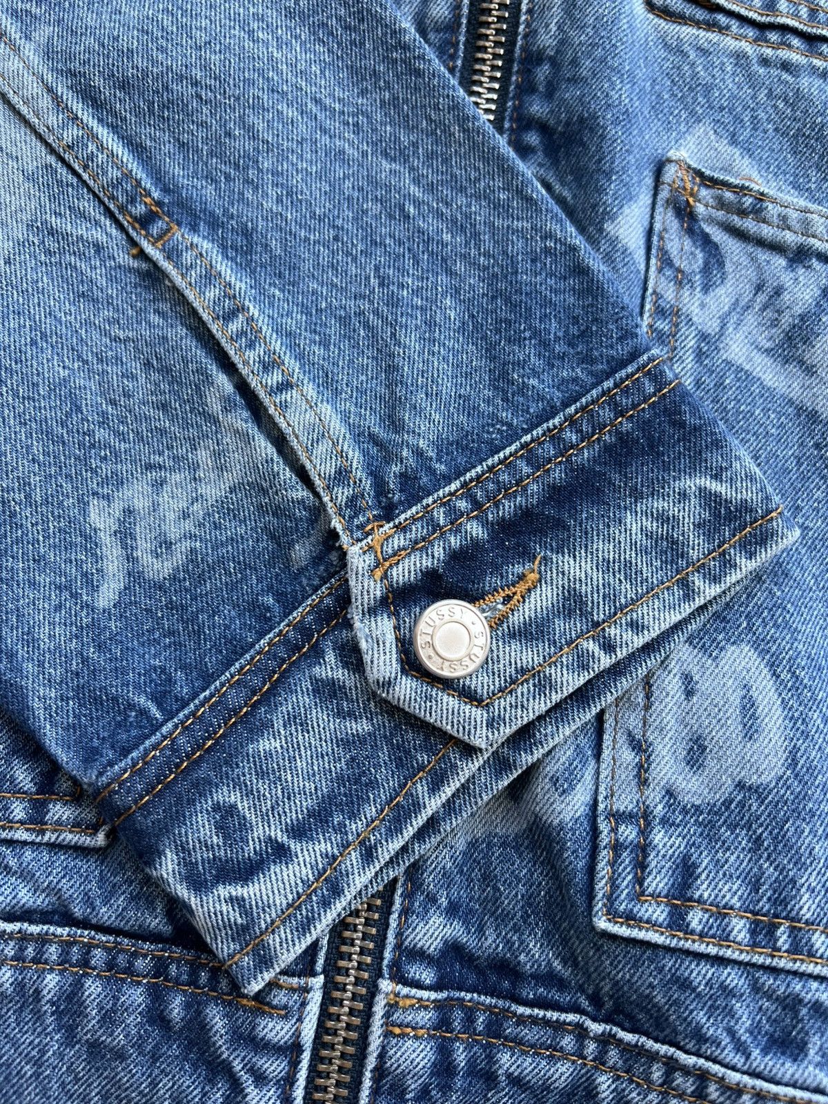 Stussy Stussy x Lance Mountain Denim Work Jacket XL Size US XL / EU 56 / 4 - 7 Thumbnail