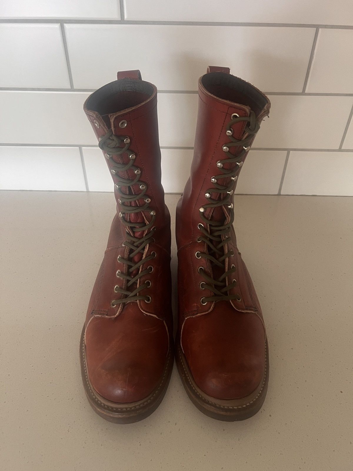 Red Wing Lace-Up Boots – Red/Brown Leather – Heritage