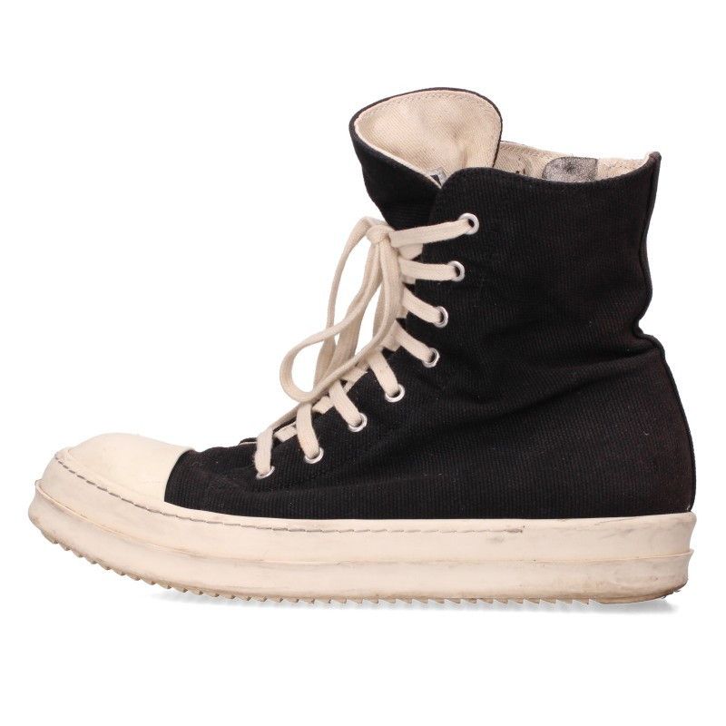 Rick Owens × Rick Owens Drkshdw *NEW* BLACK JUMBO LACE HIGH