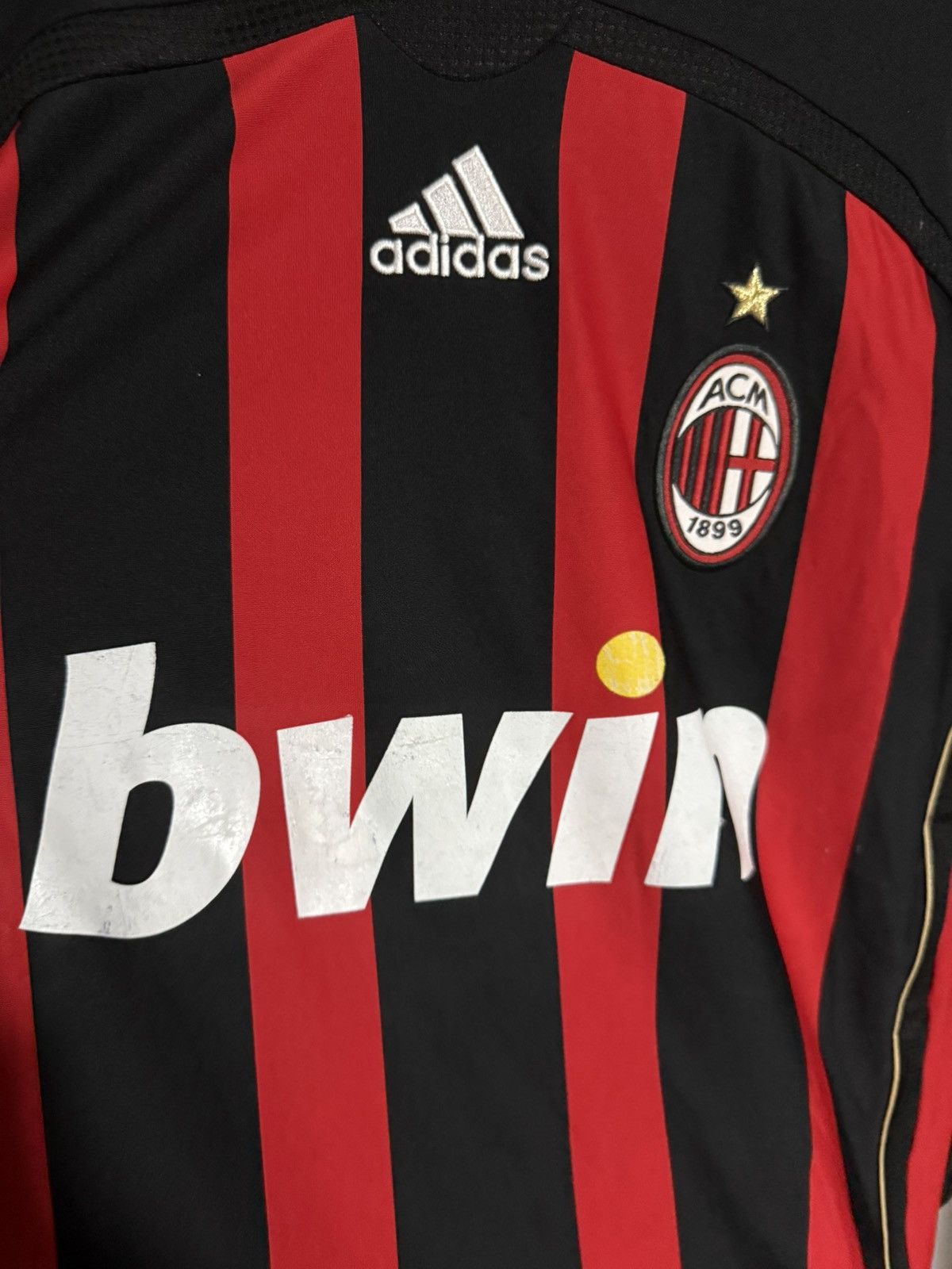 Adidas AC MILAN JERSEY Size US XL / EU 56 / 4 - 2 Thumbnail