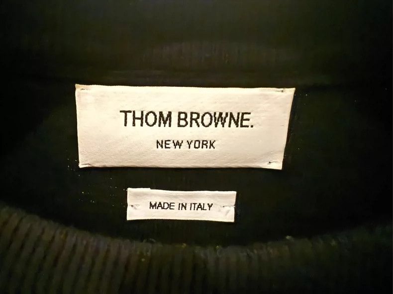 Thom Browne Thom Browne Dark blue four-bar knitted long sleeves 2505-Ne Size M / US 6-8 / IT 42-44 - 3 Thumbnail