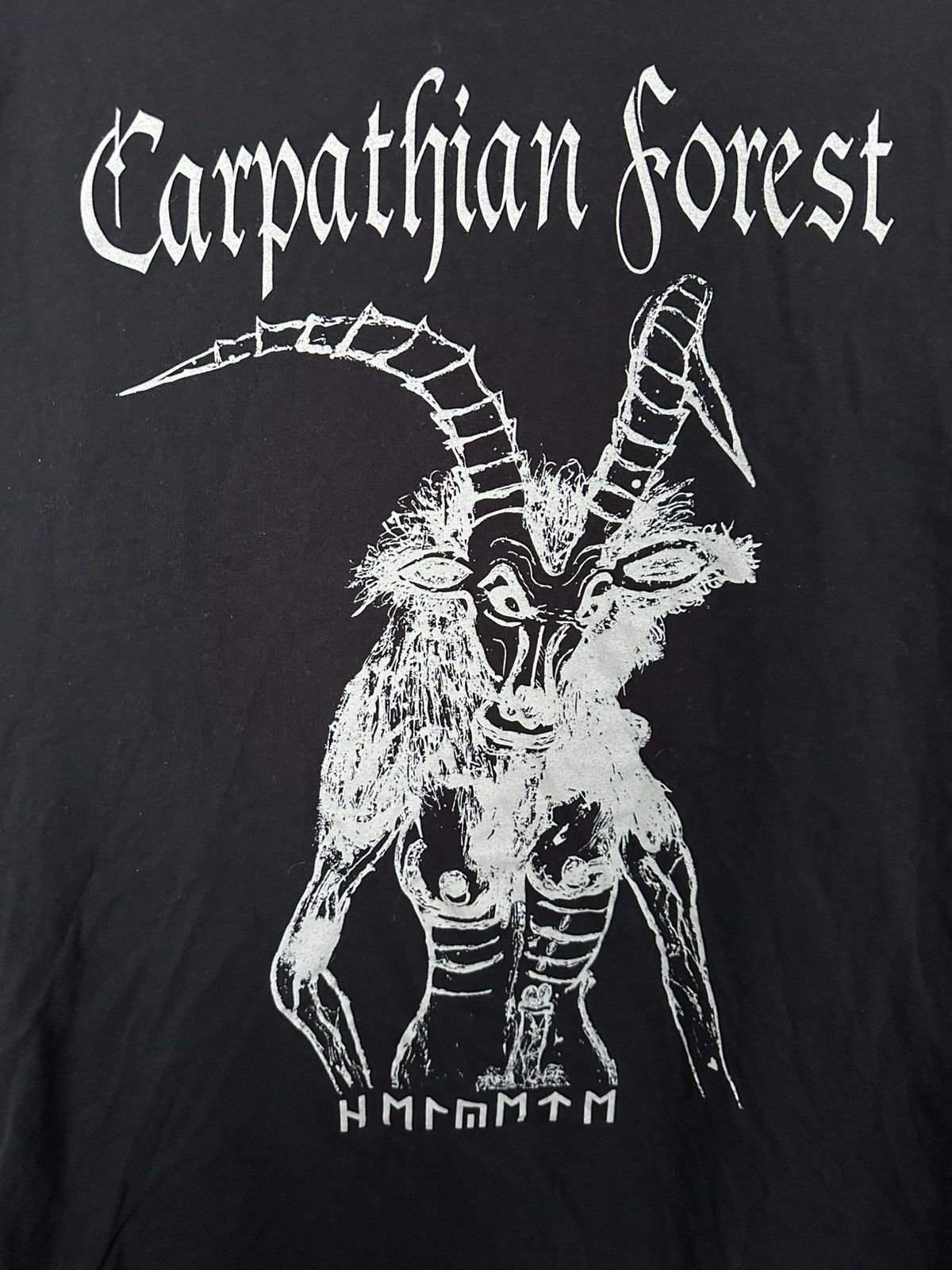 Band Tees Carpathian Forest Vintage Band T-Shirt Tee Size US XL / EU 56 / 4 - 5 Thumbnail