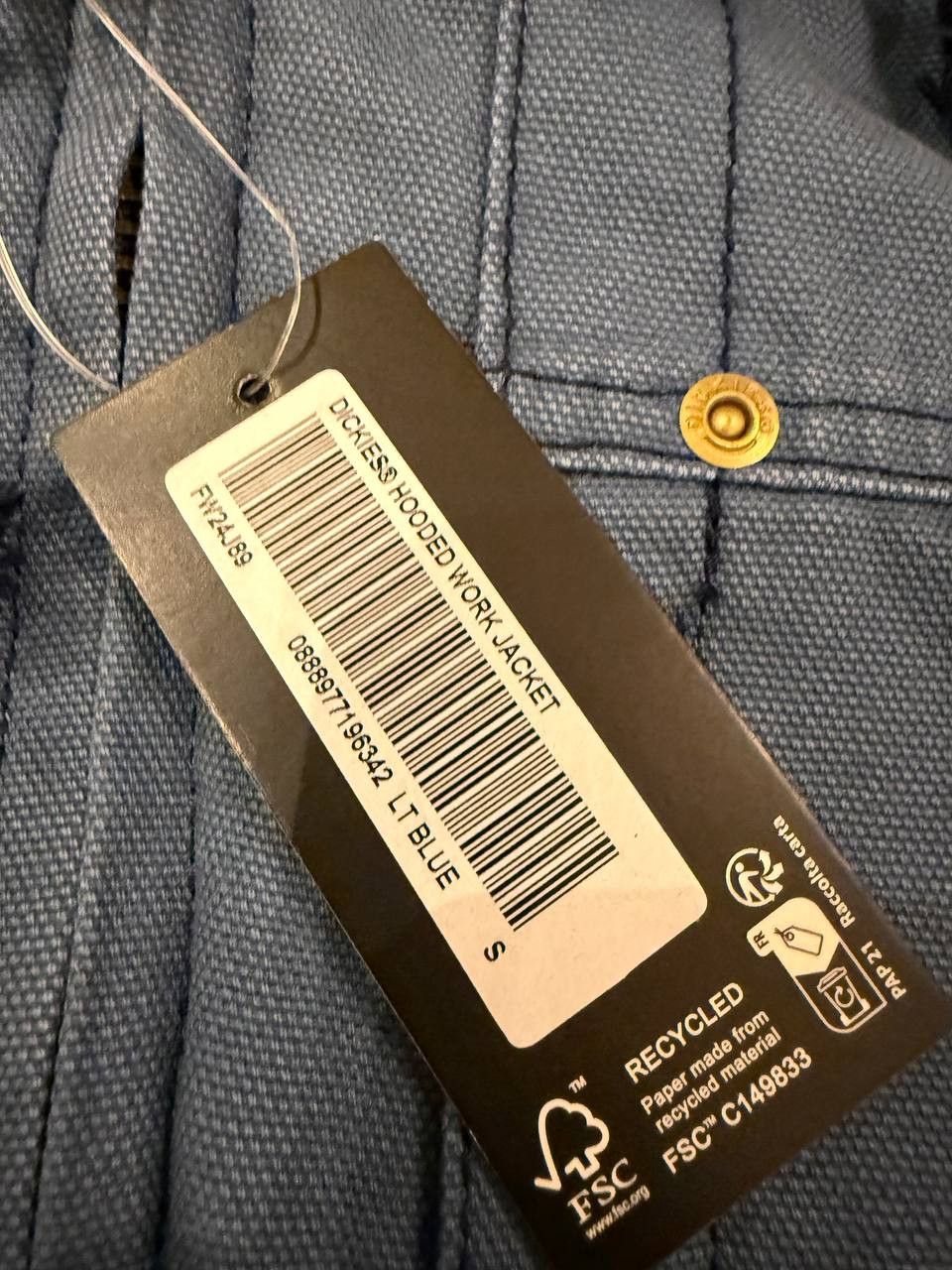 Dickies × Supreme Supreme x Dickies FW24 work jacket Size US S / EU 44-46 / 1 - 7 Thumbnail