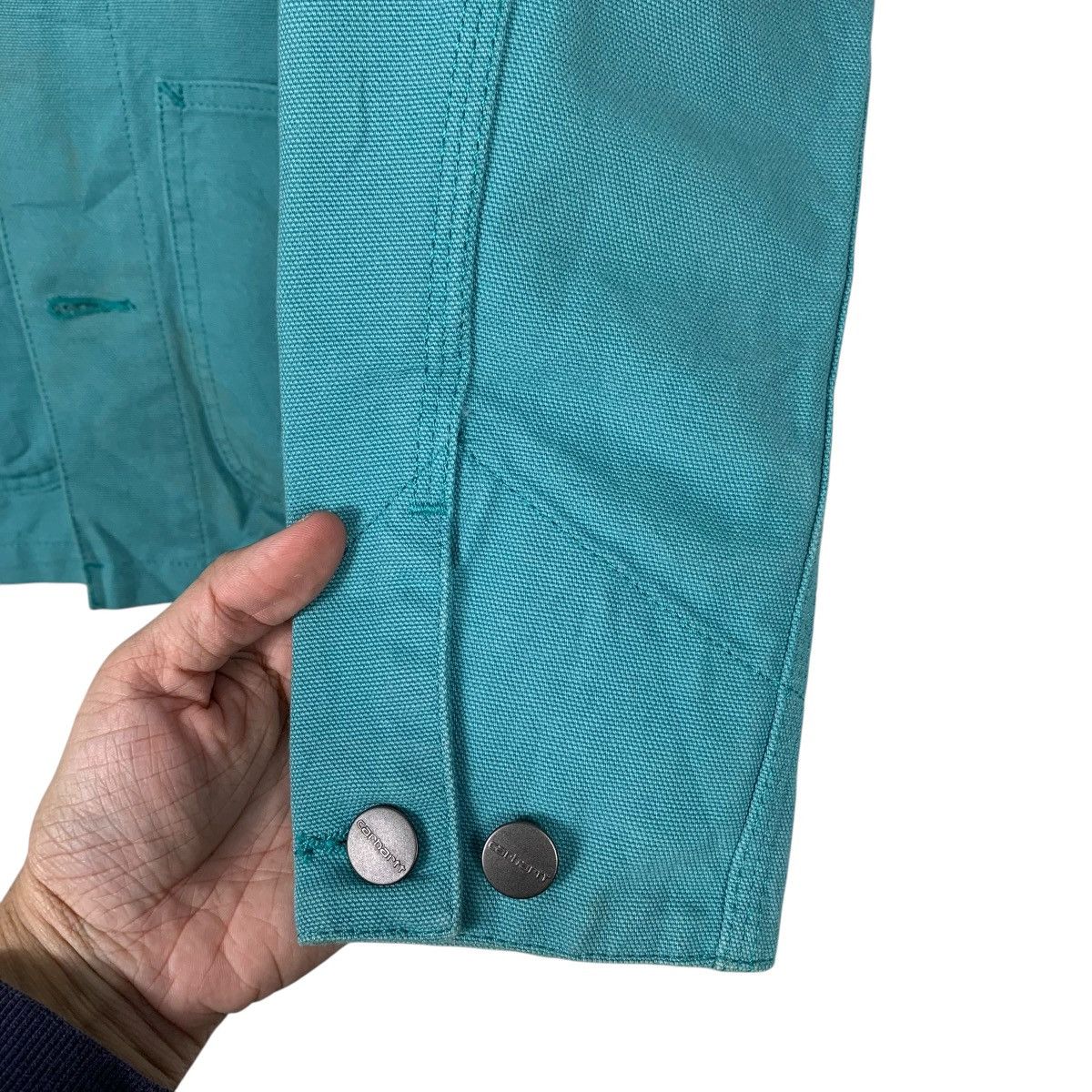 Carhartt Carhatt Detroit Green Workwear Jacket Size US S / EU 44-46 / 1 - 13 Thumbnail