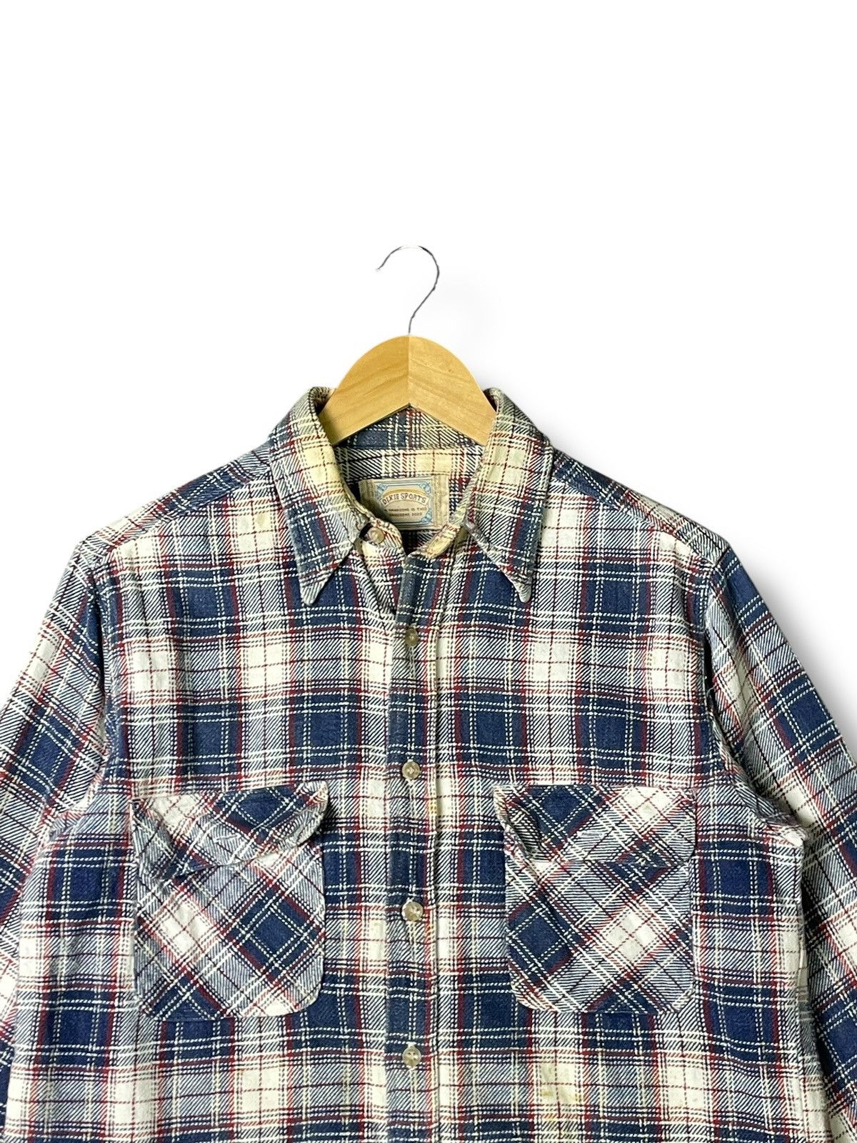 Japanese Brand × Vintage Dixie Sports Long Sleeve Button Up (52) Size US XS / EU 42 / 0 - 2 Thumbnail