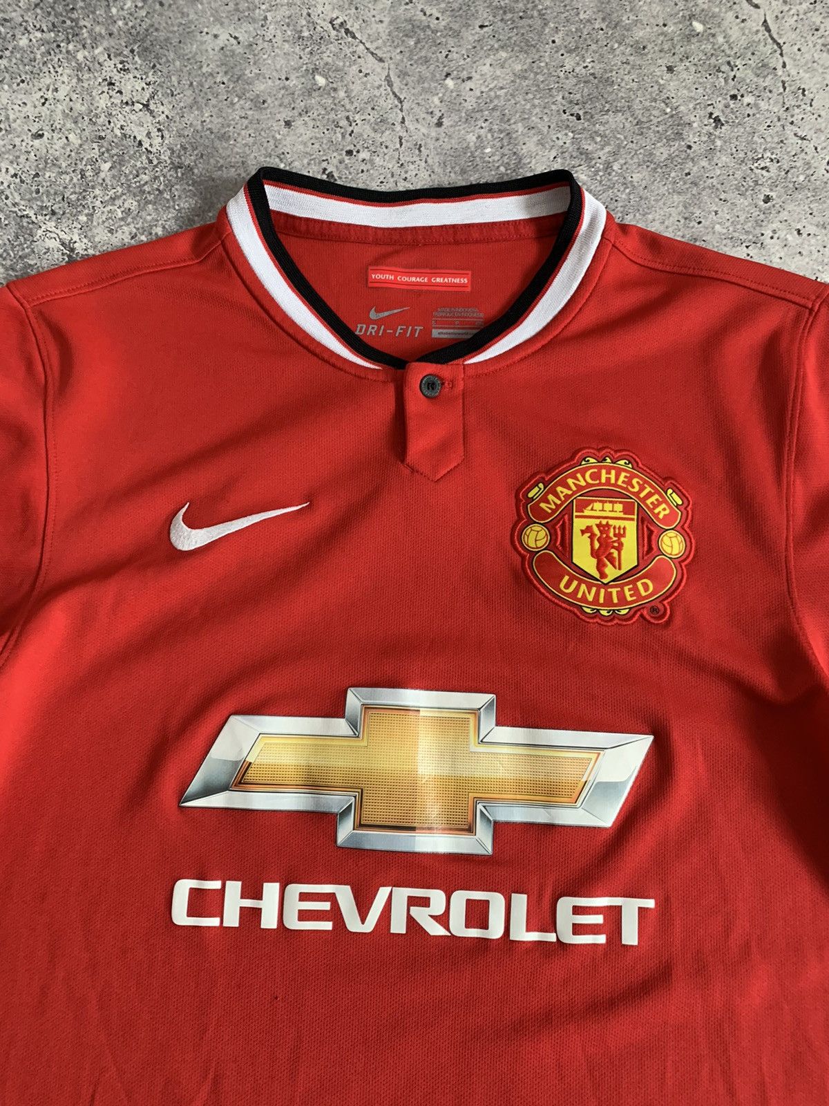 Nike Nike Manchester United 2013-14 Soccer Jersey BlokeCore Size US S / EU 44-46 / 1 - 2 Thumbnail