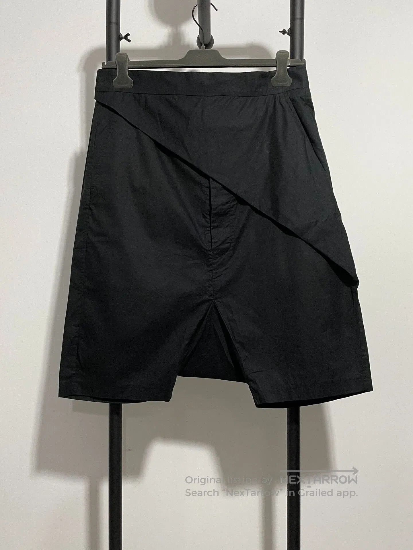 Rick Owens Rick Owens RO Asymmetrical Shorts. Size US 32 / EU 48 - 1 Thumbnail
