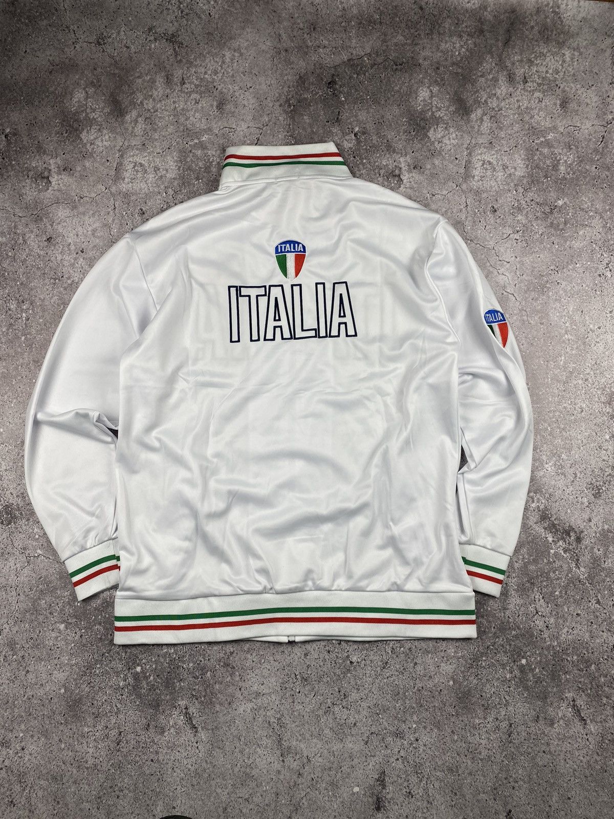 Vintage Vintage RARE Italia Big Logo Zip Track Jacket Y2K Size US XL / EU 56 / 4 - 4 Thumbnail