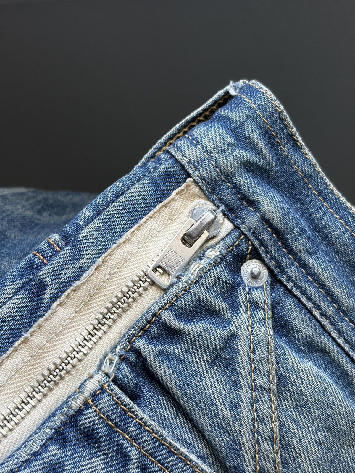 Undercover AW09 “Earmuff Maniac” Side Zip Denim Size US 31 - 6 Thumbnail