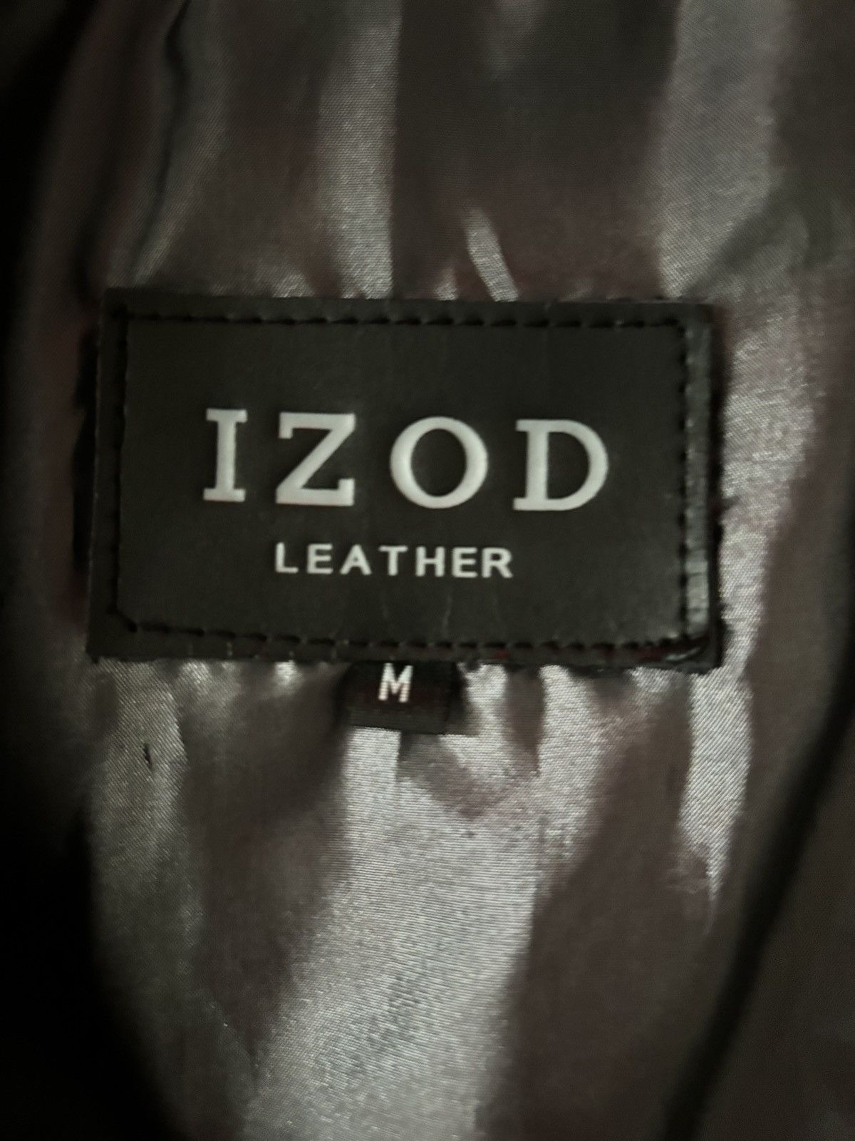 Izod black izod leather bomber jacket Size US M / EU 48-50 / 2 - 3 Thumbnail