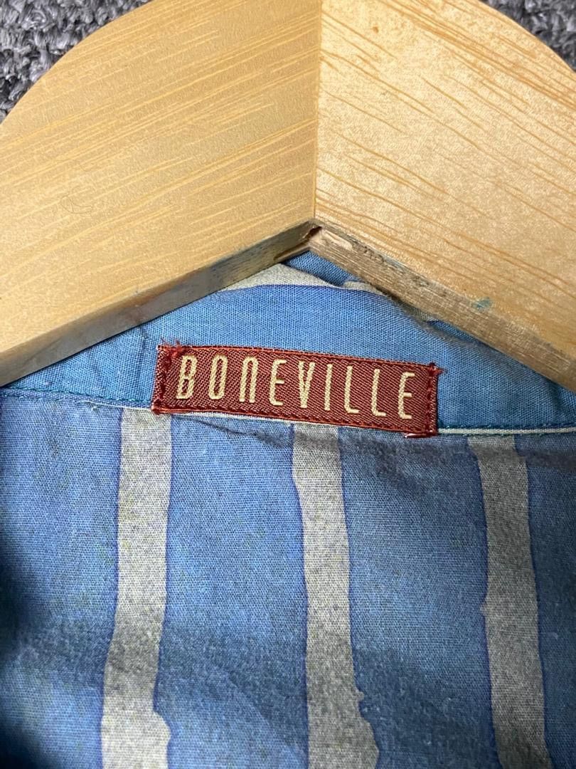 Boneville Vintage BONEVILLE Stripes Button Up Shirts (136) Size US S / EU 44-46 / 1 - 8 Thumbnail
