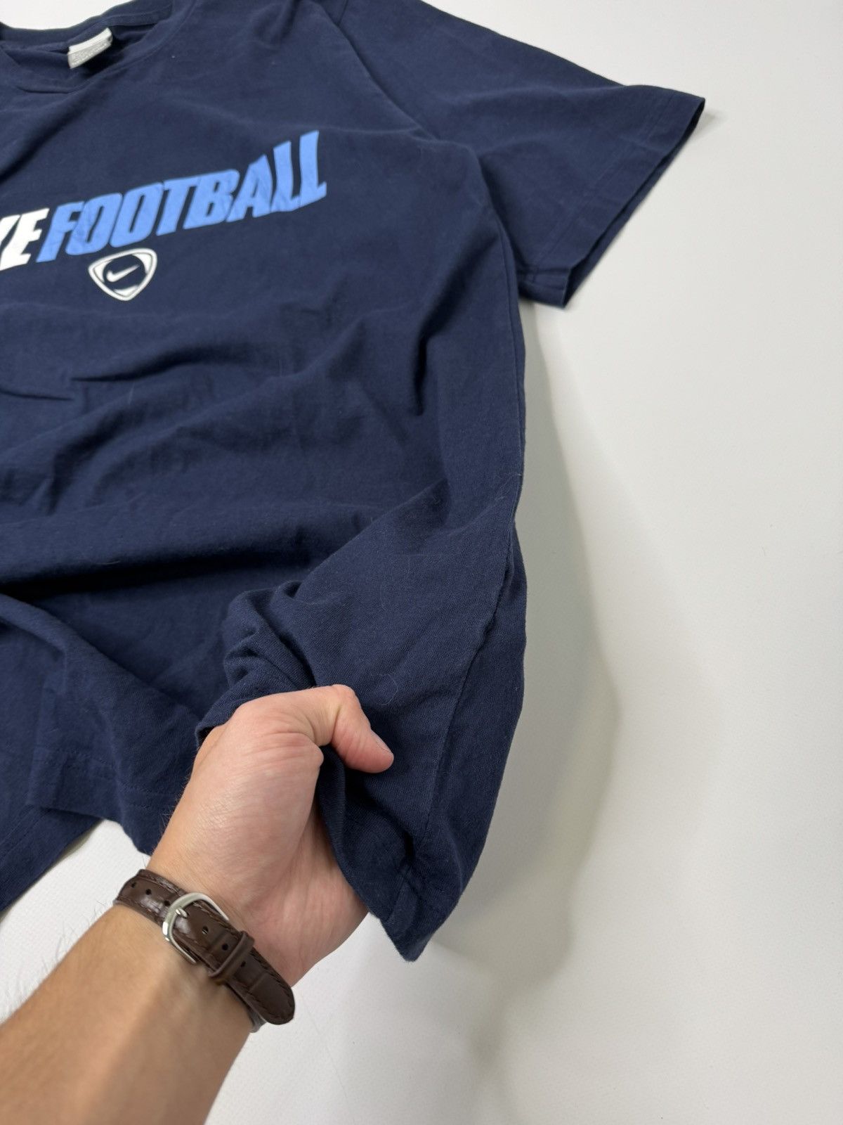 Nike Vintage Nike football boxy tee swag y2k total 90 retro skate Size US M / EU 48-50 / 2 - 6 Thumbnail