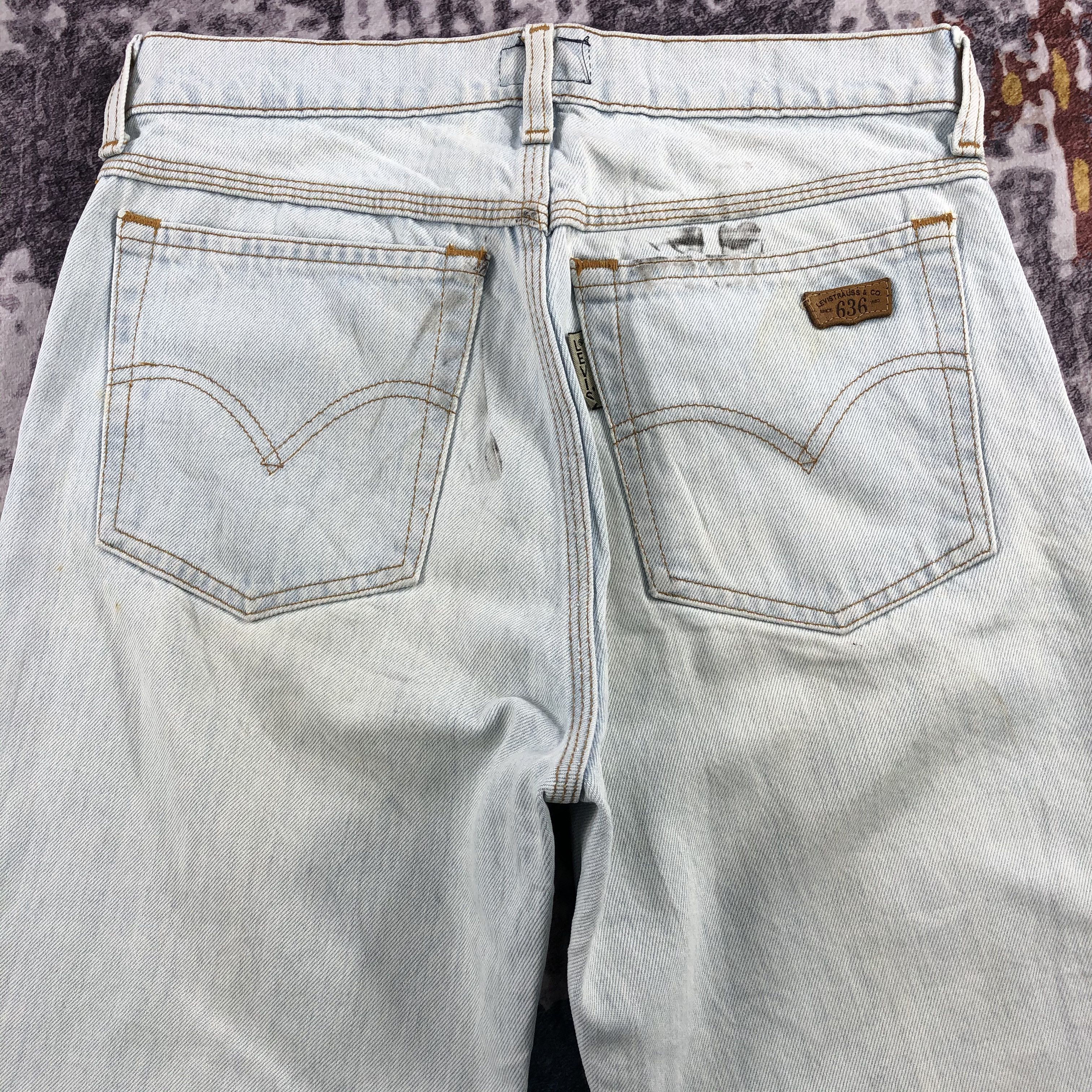 Levi's × Vintage 90s Vintage Light Wash Levis 636 Jeans-JM2164 Size US 28 / EU 44 - 6 Thumbnail