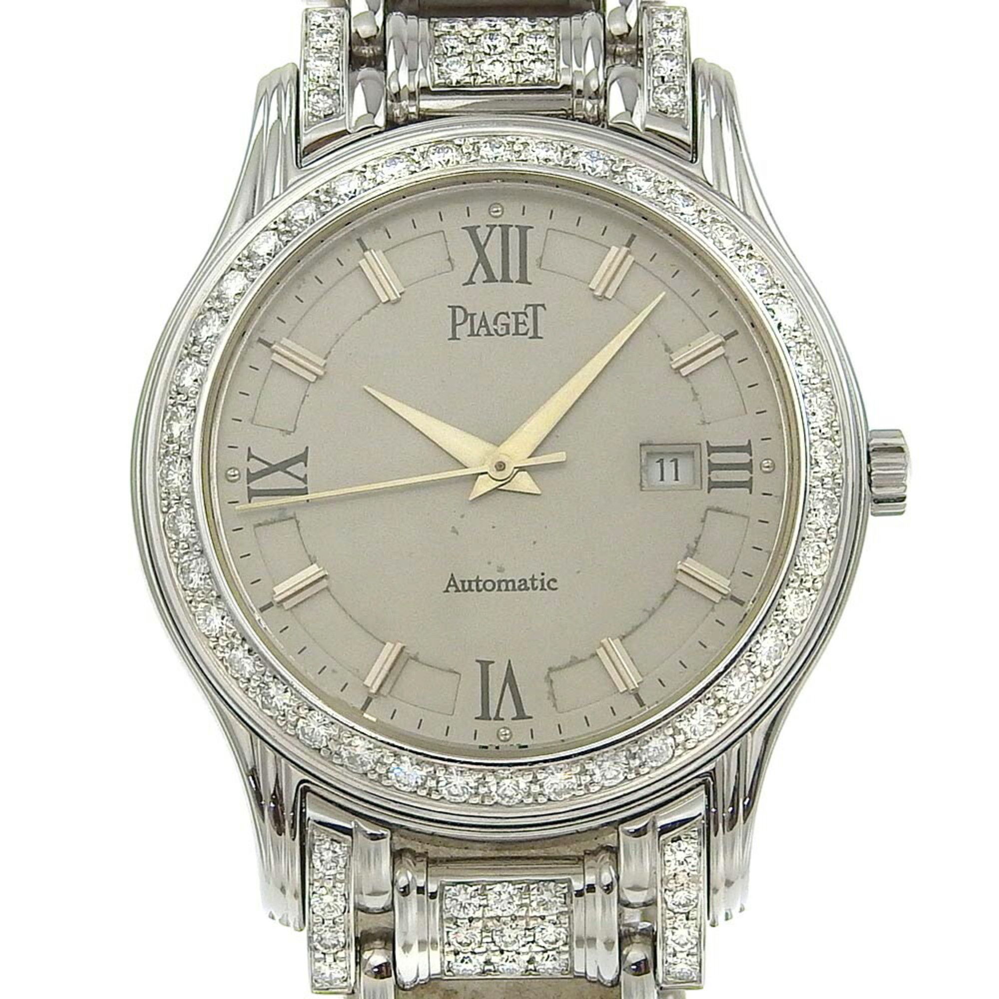 Piaget Piaget Polo Bezel/Belt Diamond GOA18355 Grey Dial K18WG Approx. 149.7g Automatic Men's Watch Size ONE SIZE - 1 Thumbnail