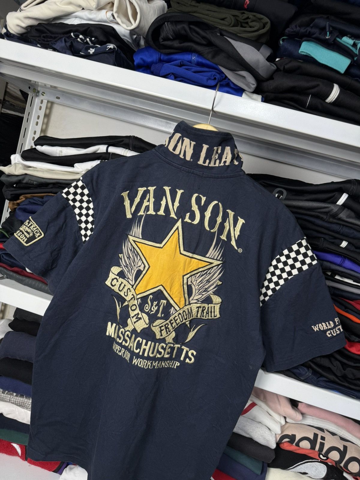 Vanson Leathers VANSON LEATHERS VINTAGE Size US L / EU 52-54 / 3 - 3 Thumbnail
