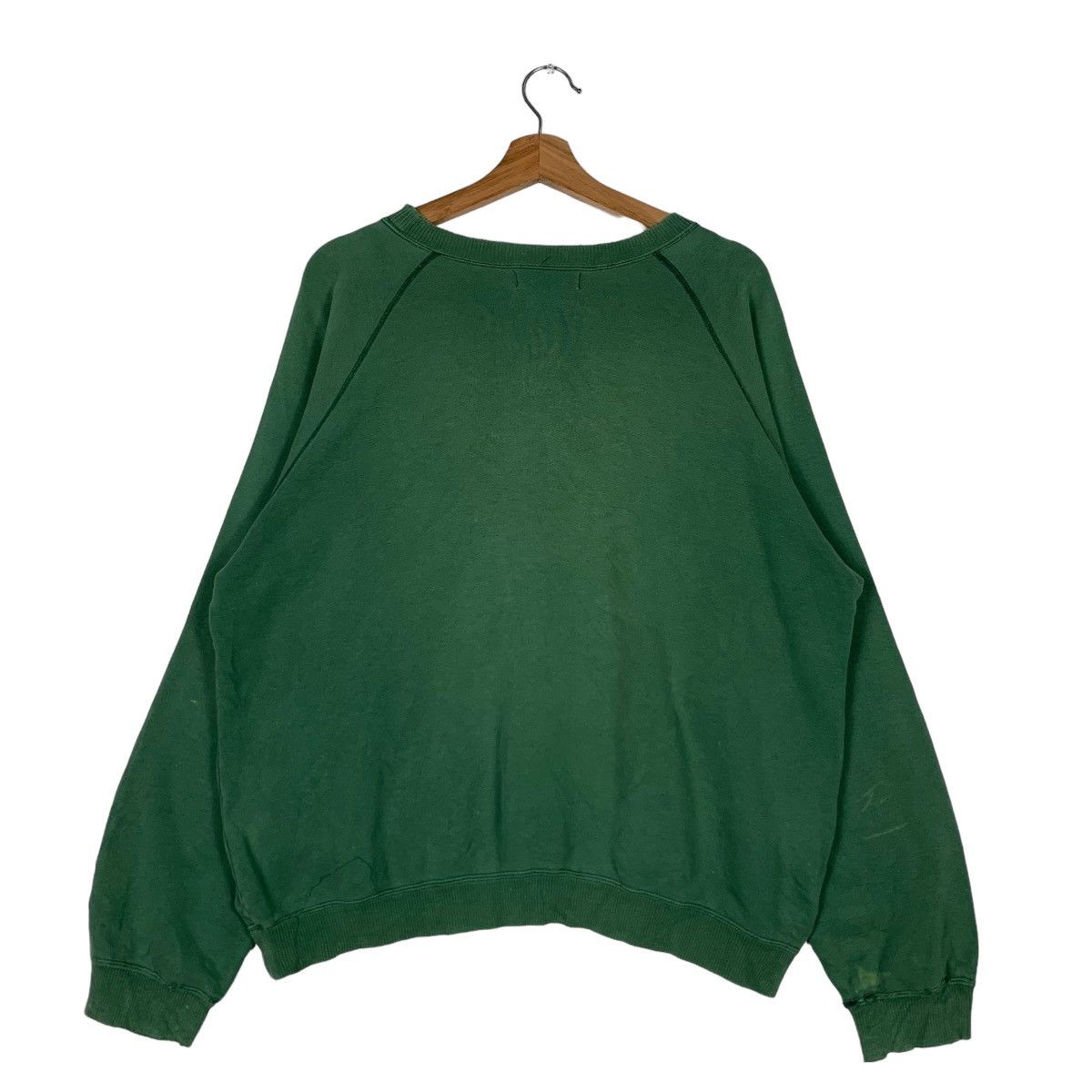 Japanese Brand Trashed L'Homme Bis Embroidery Big Logo Sweatshirt #0791-C36 Size L / US 10 / IT 46 - 13 Thumbnail