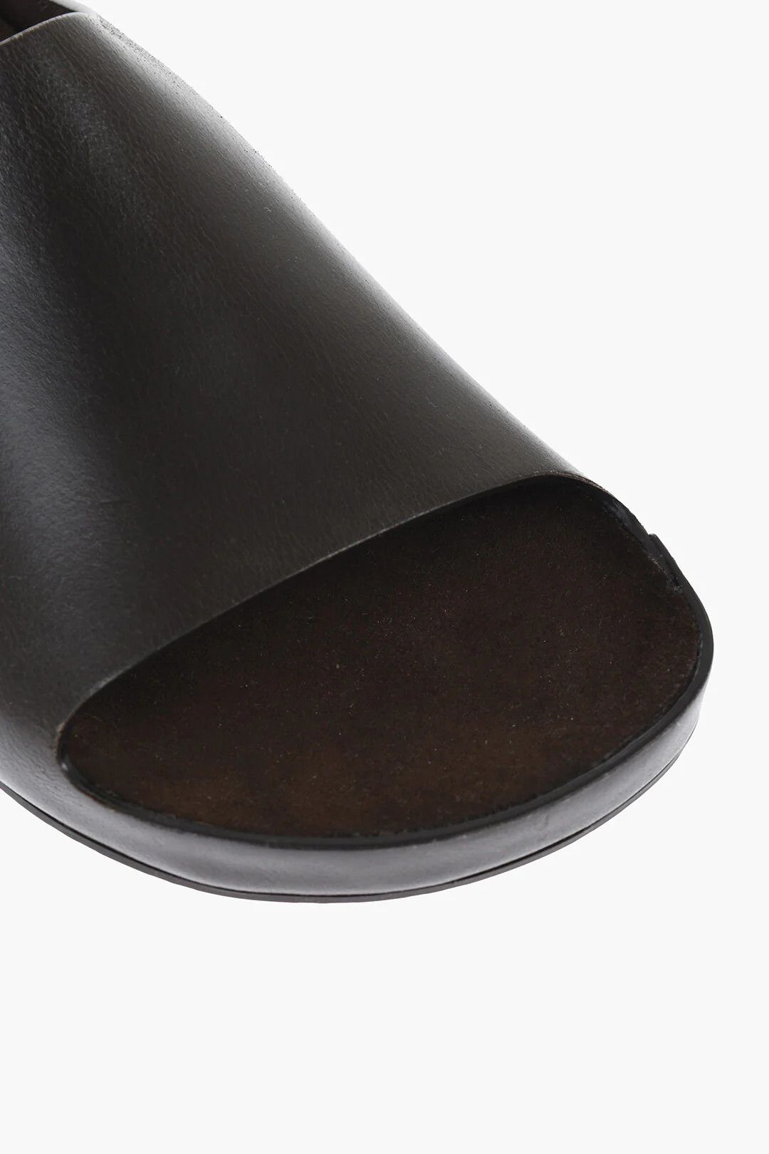 Loewe og1mm0426 Leather Slides in Brown Size US 7 / EU 40 - 4 Thumbnail