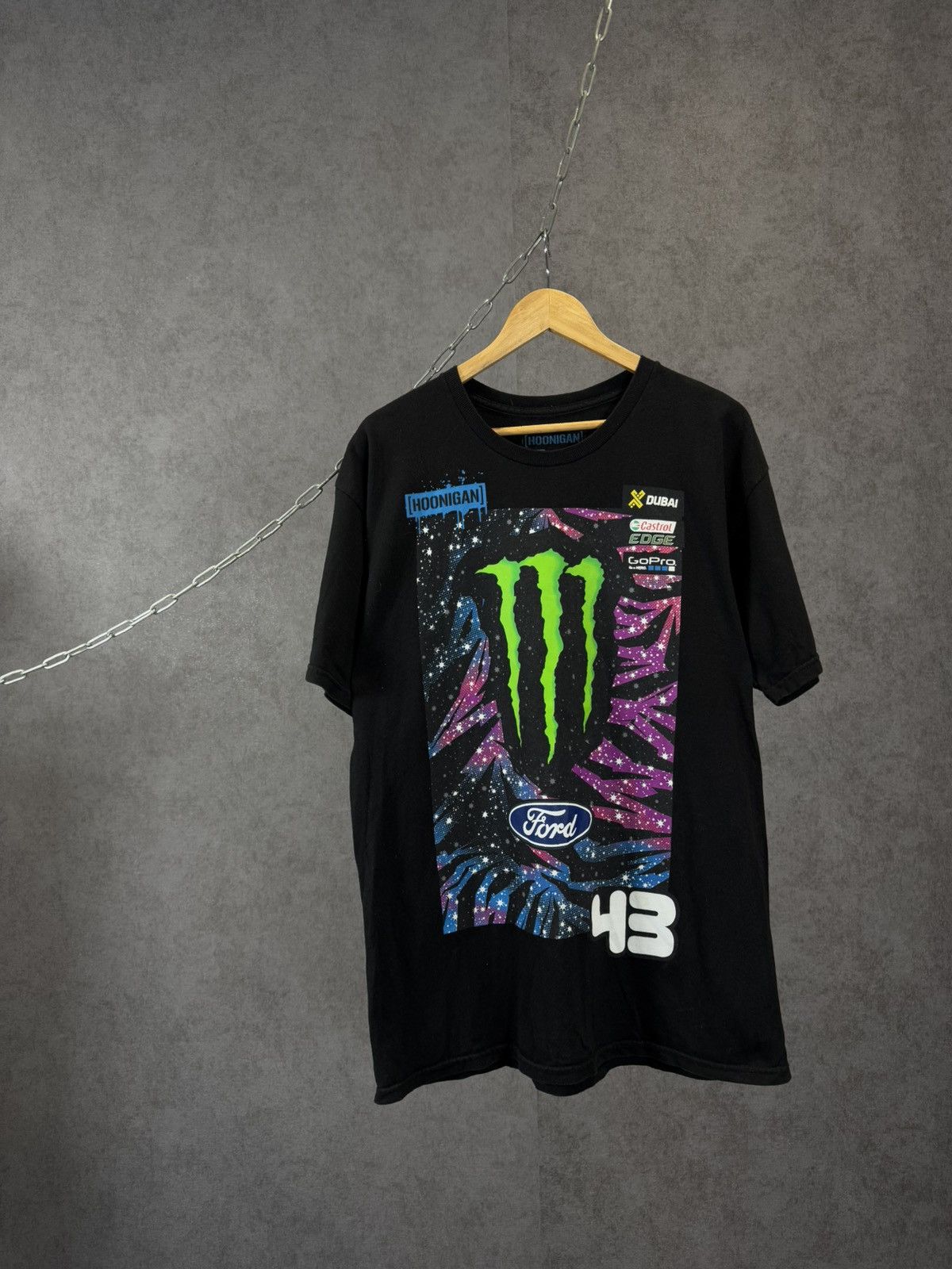 Other Block 43 monster energy Ford racing overprinted tee Size US L / EU 52-54 / 3 - 1 Thumbnail