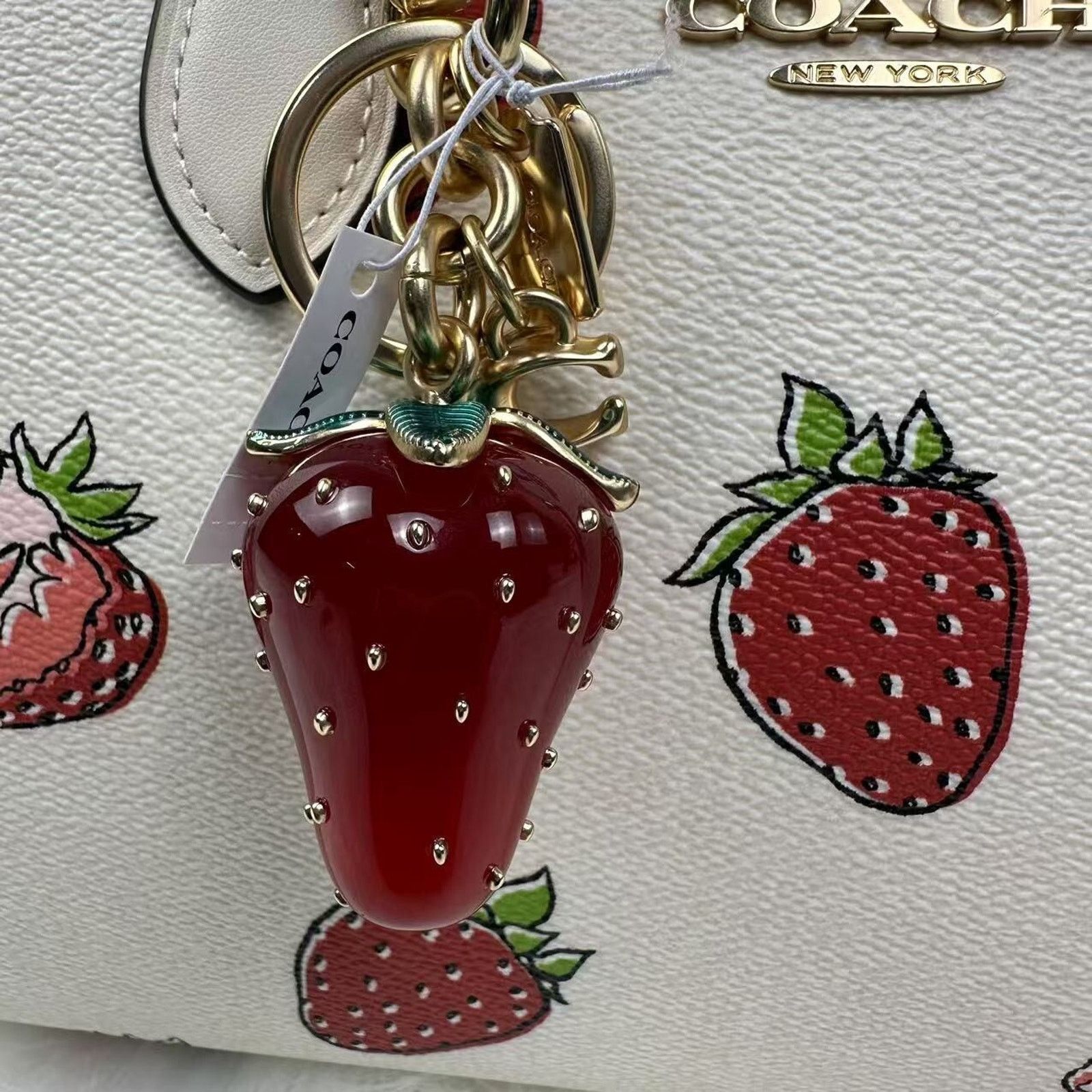 Coach Strawberry Bag Charm | Grailed